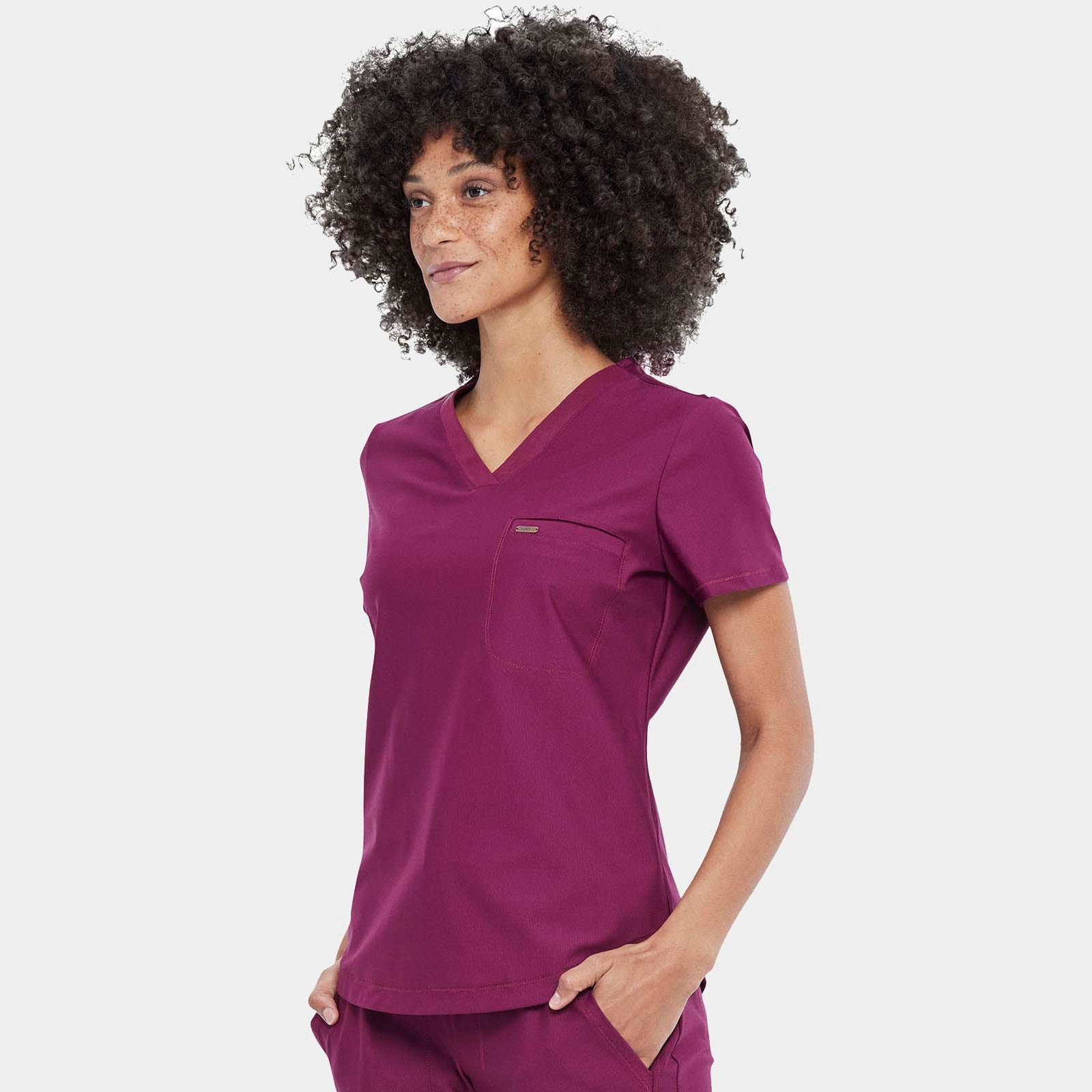 Tuckable V-Neck Top | CK819