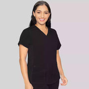 V-Neck Shirttail Top | MC7459