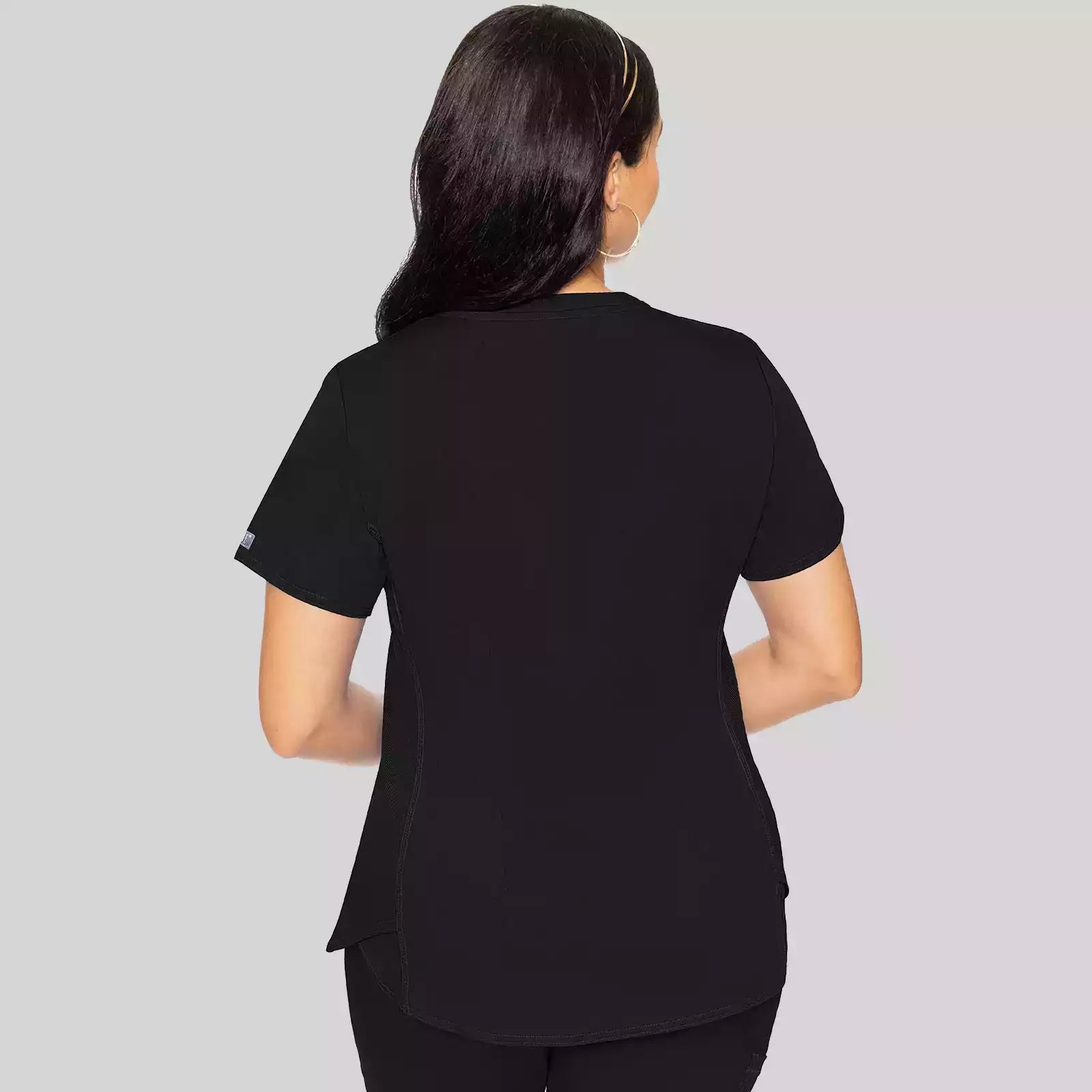 V-Neck Shirttail Top | MC7459