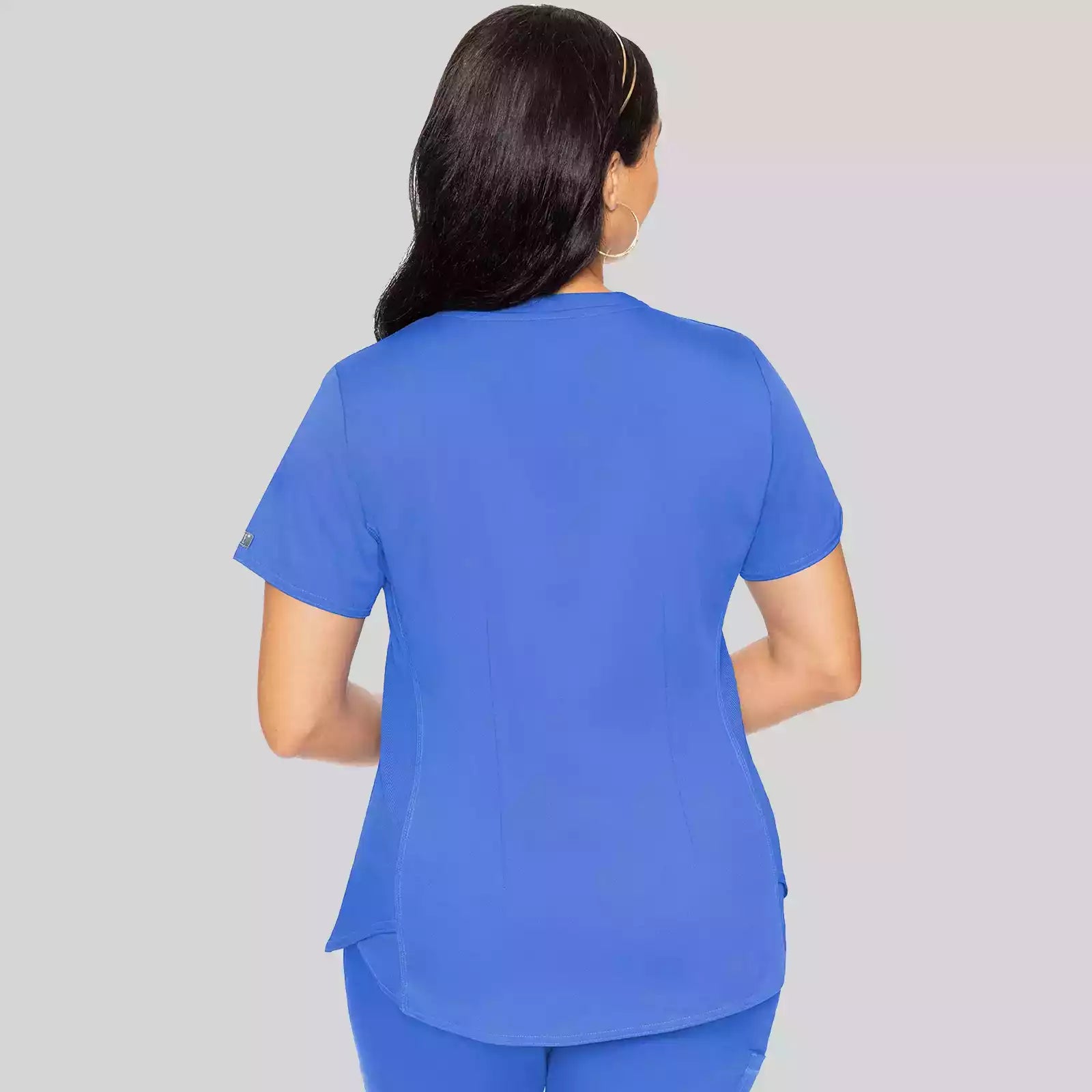 V-Neck Shirttail Top | MC7459