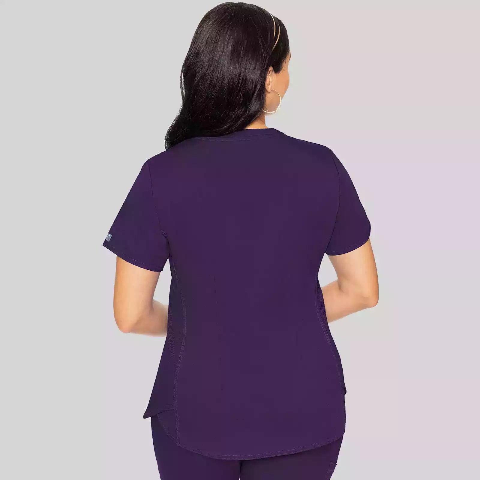 V-Neck Shirttail Top | MC7459