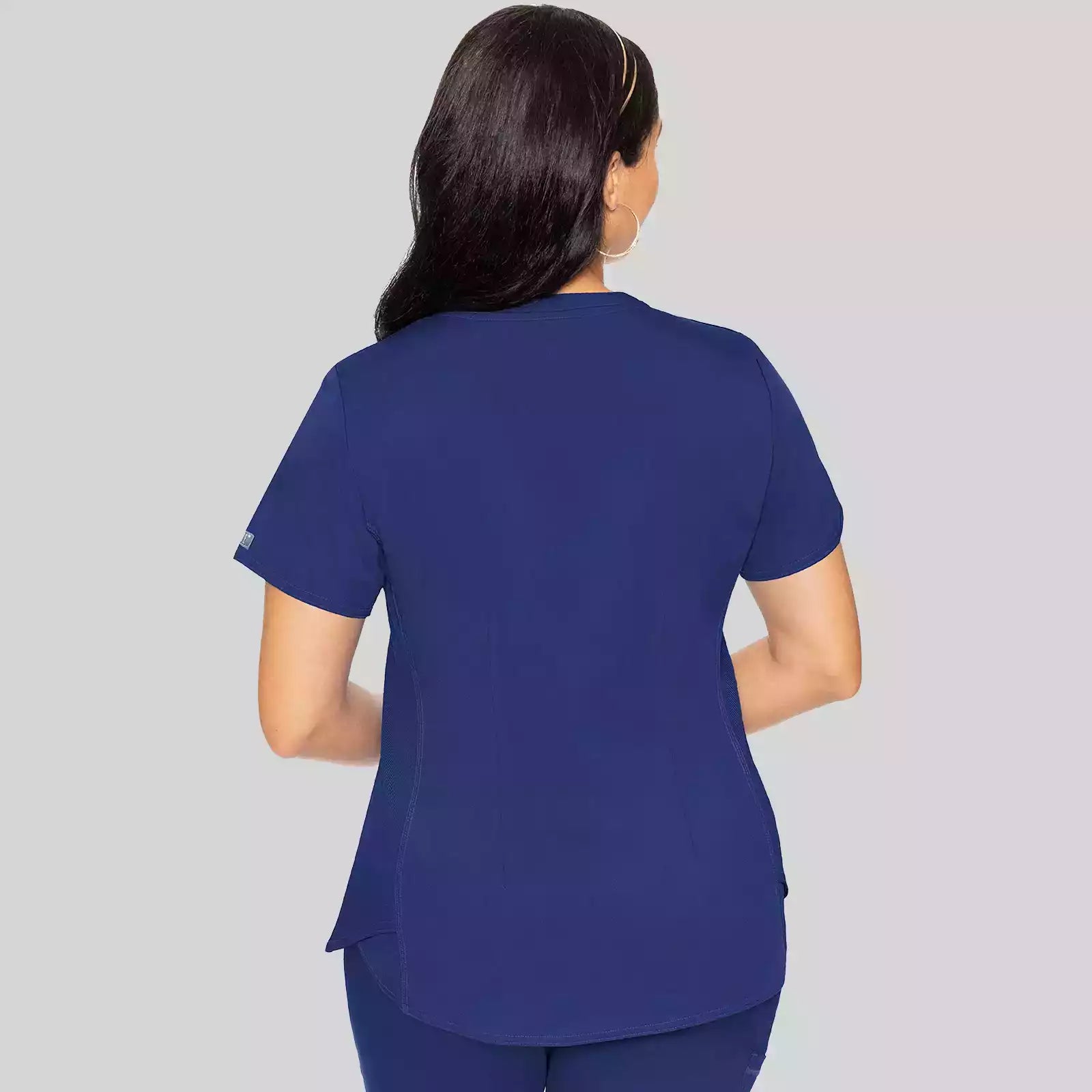 V-Neck Shirttail Top | MC7459