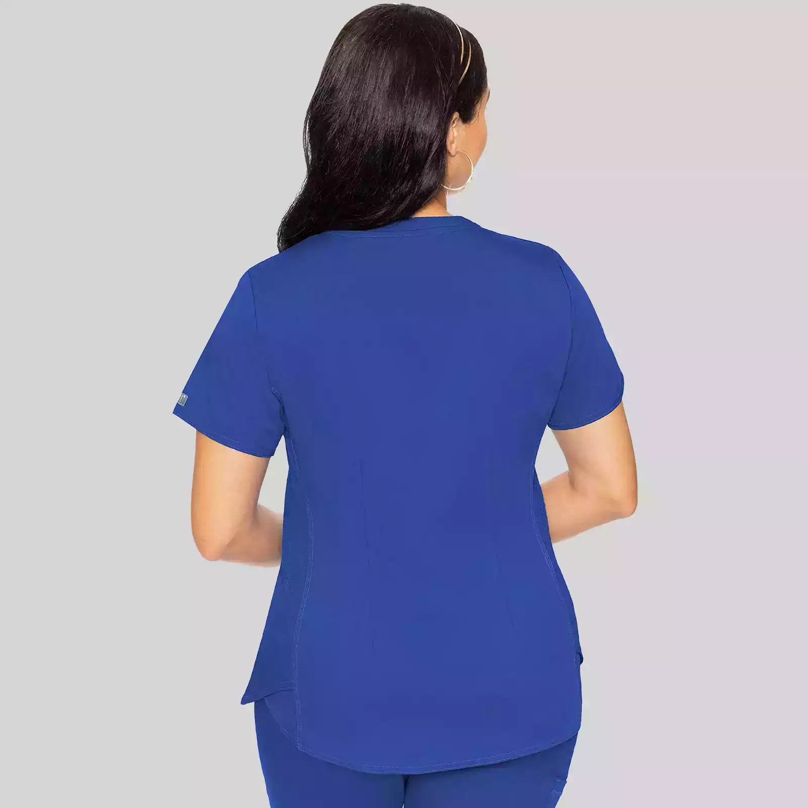 V-Neck Shirttail Top | MC7459