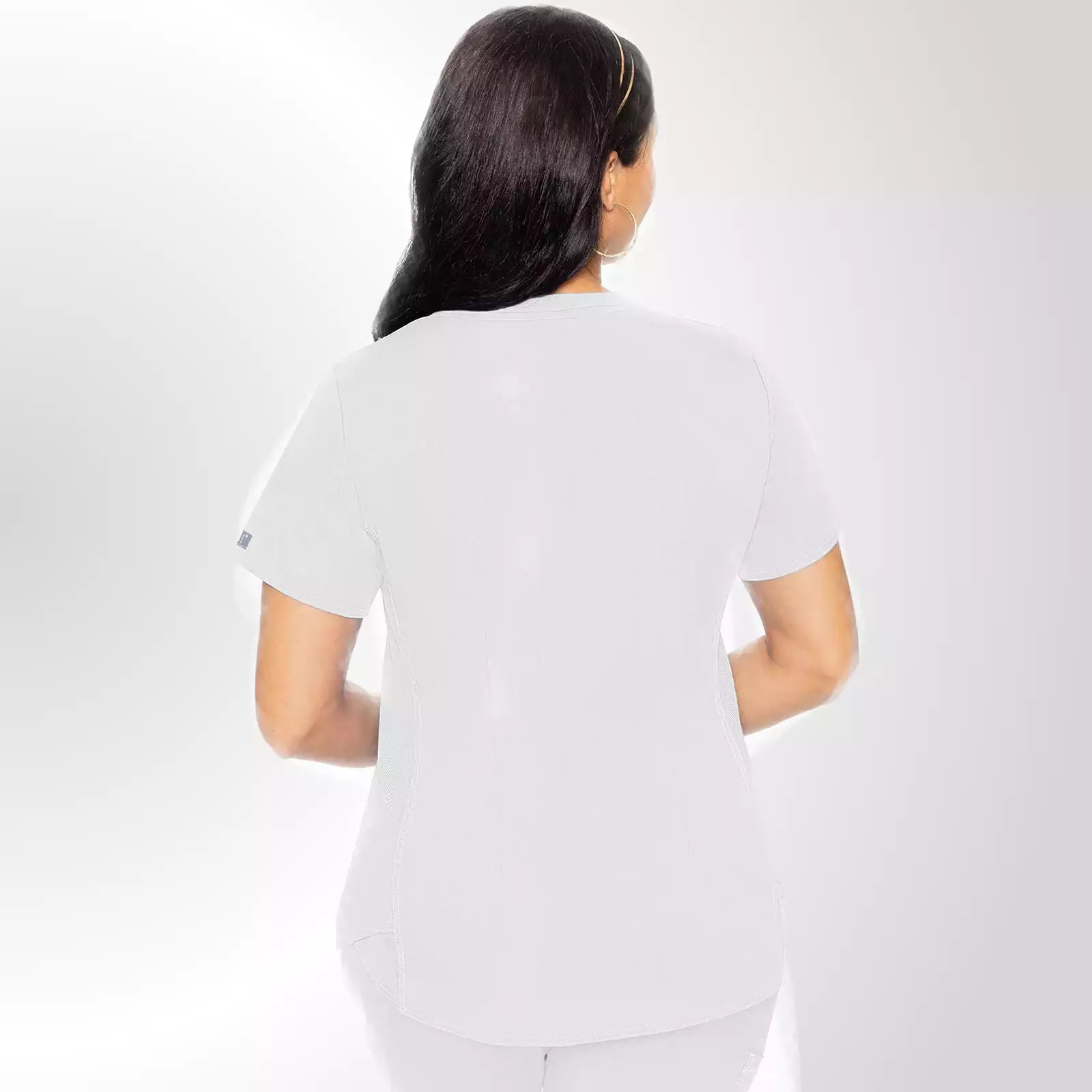 V-Neck Shirttail Top | MC7459