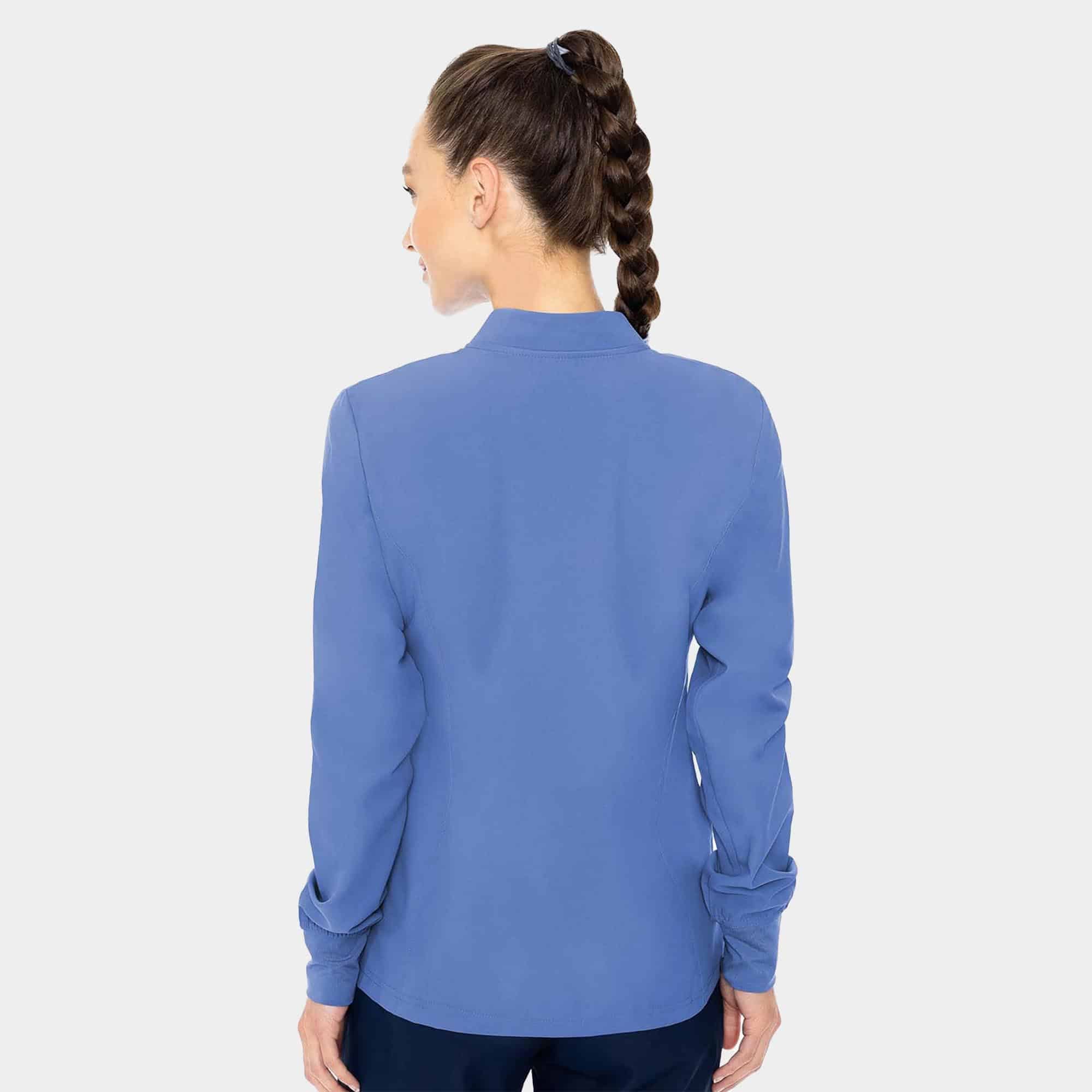 MC Insight Zip Front Warm-Up With Shoulder Yokes | MC2660