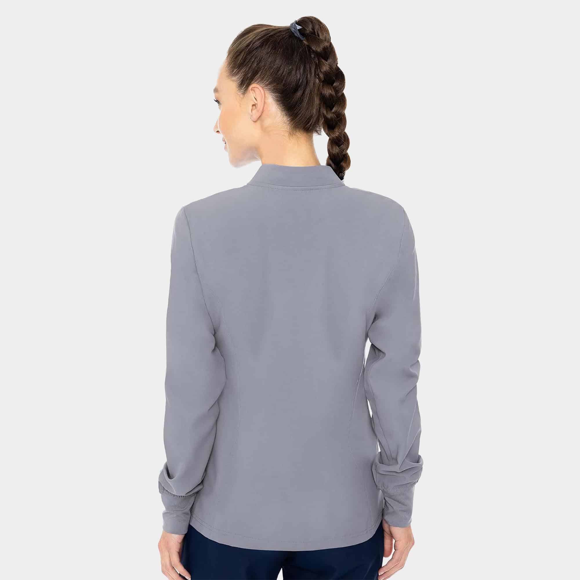 MC Insight Zip Front Warm-Up With Shoulder Yokes | MC2660
