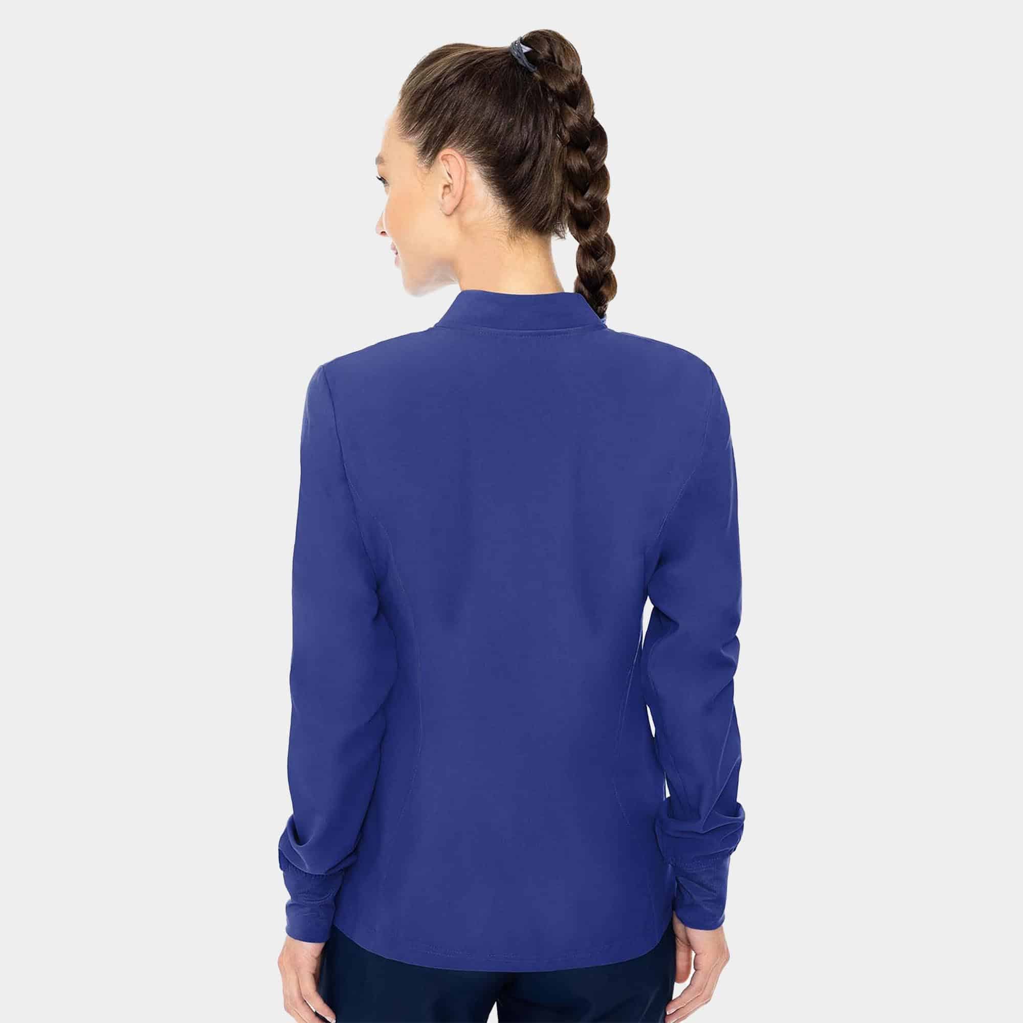 MC Insight Zip Front Warm-Up With Shoulder Yokes | MC2660