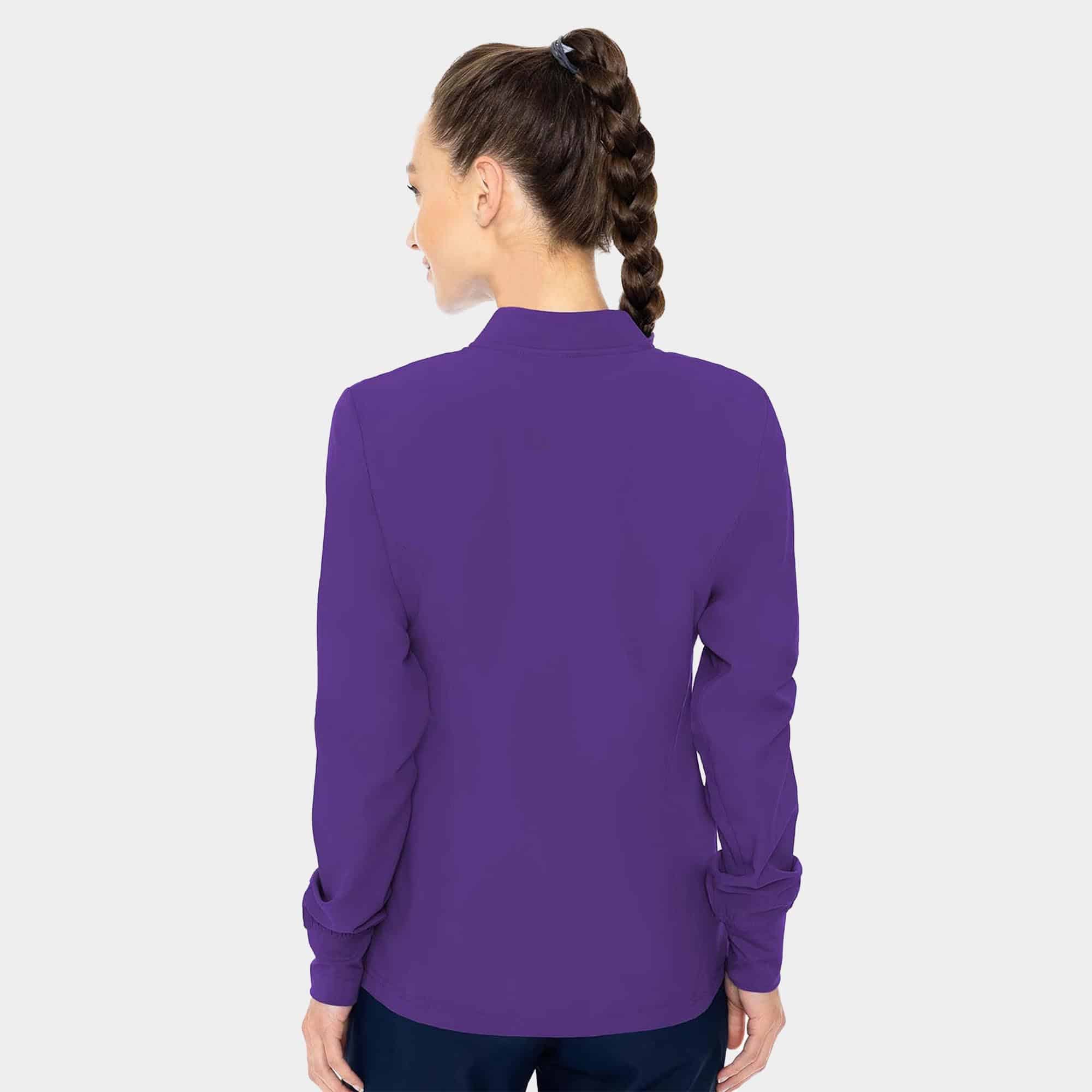 MC Insight Zip Front Warm-Up With Shoulder Yokes | MC2660