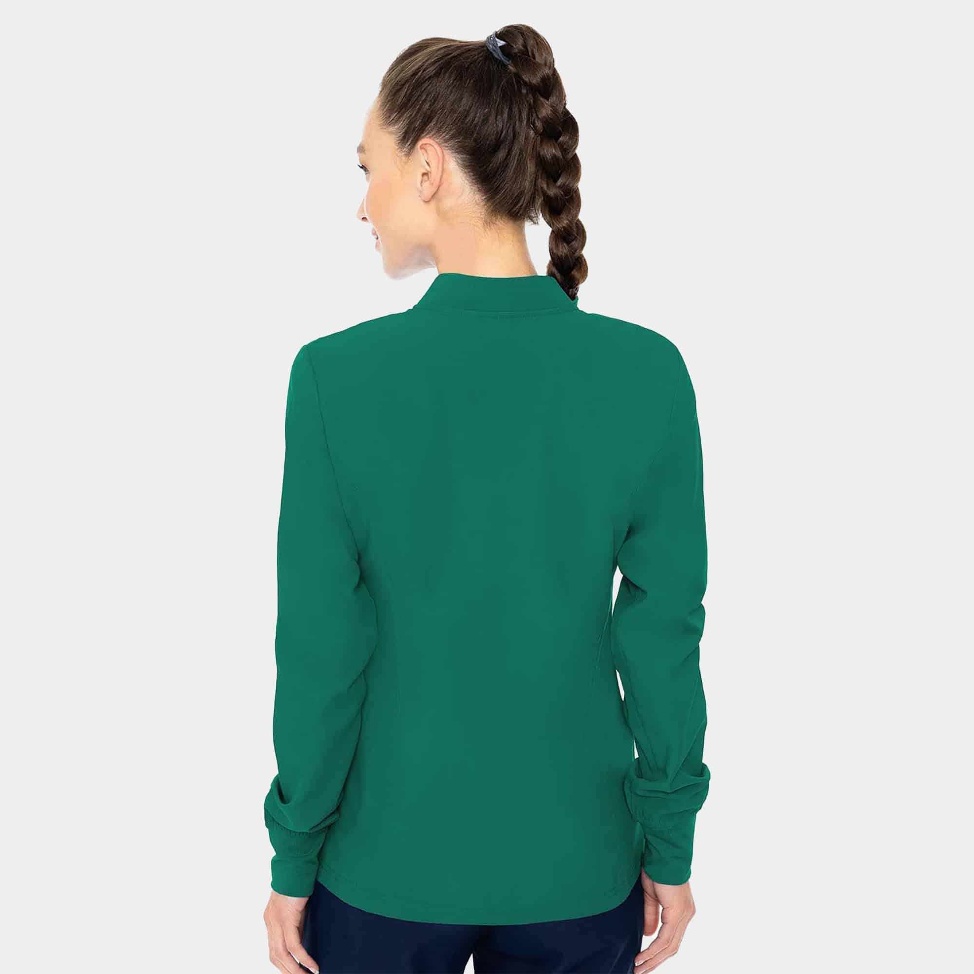 MC Insight Zip Front Warm-Up With Shoulder Yokes | MC2660