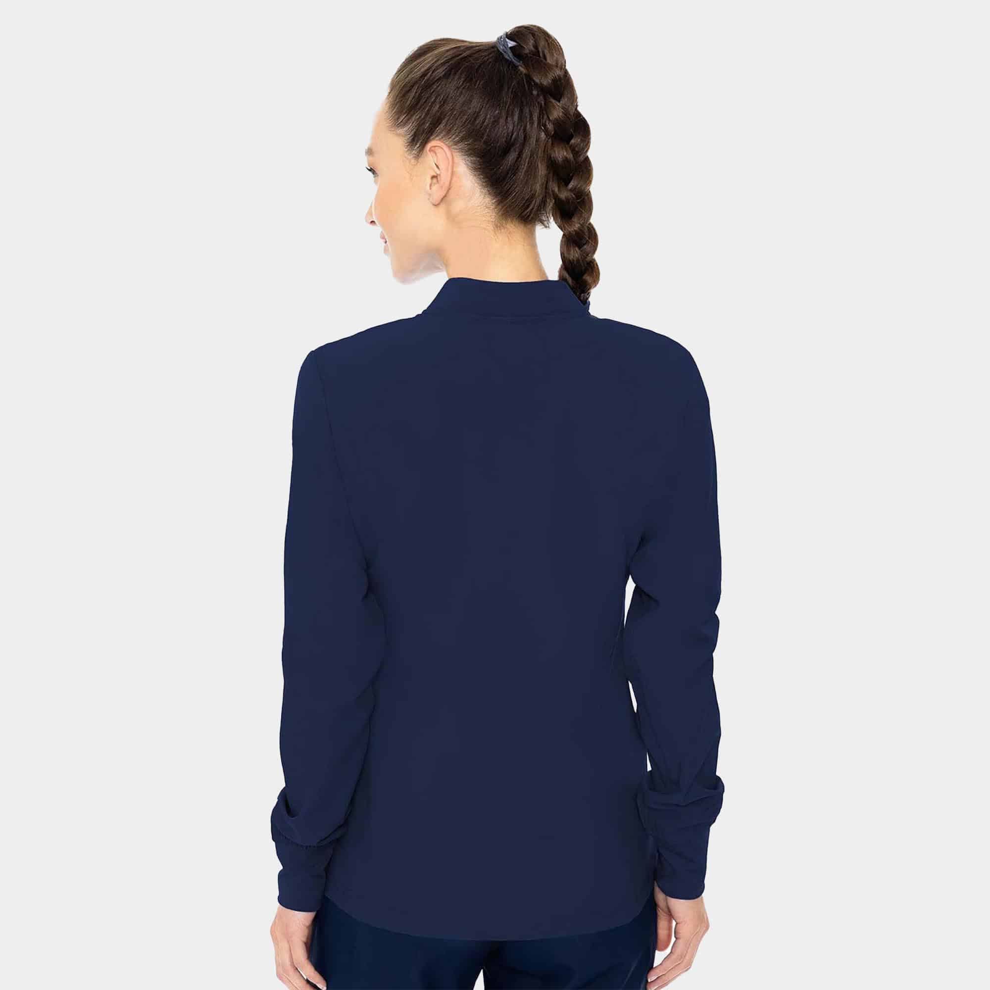 MC Insight Zip Front Warm-Up With Shoulder Yokes | MC2660