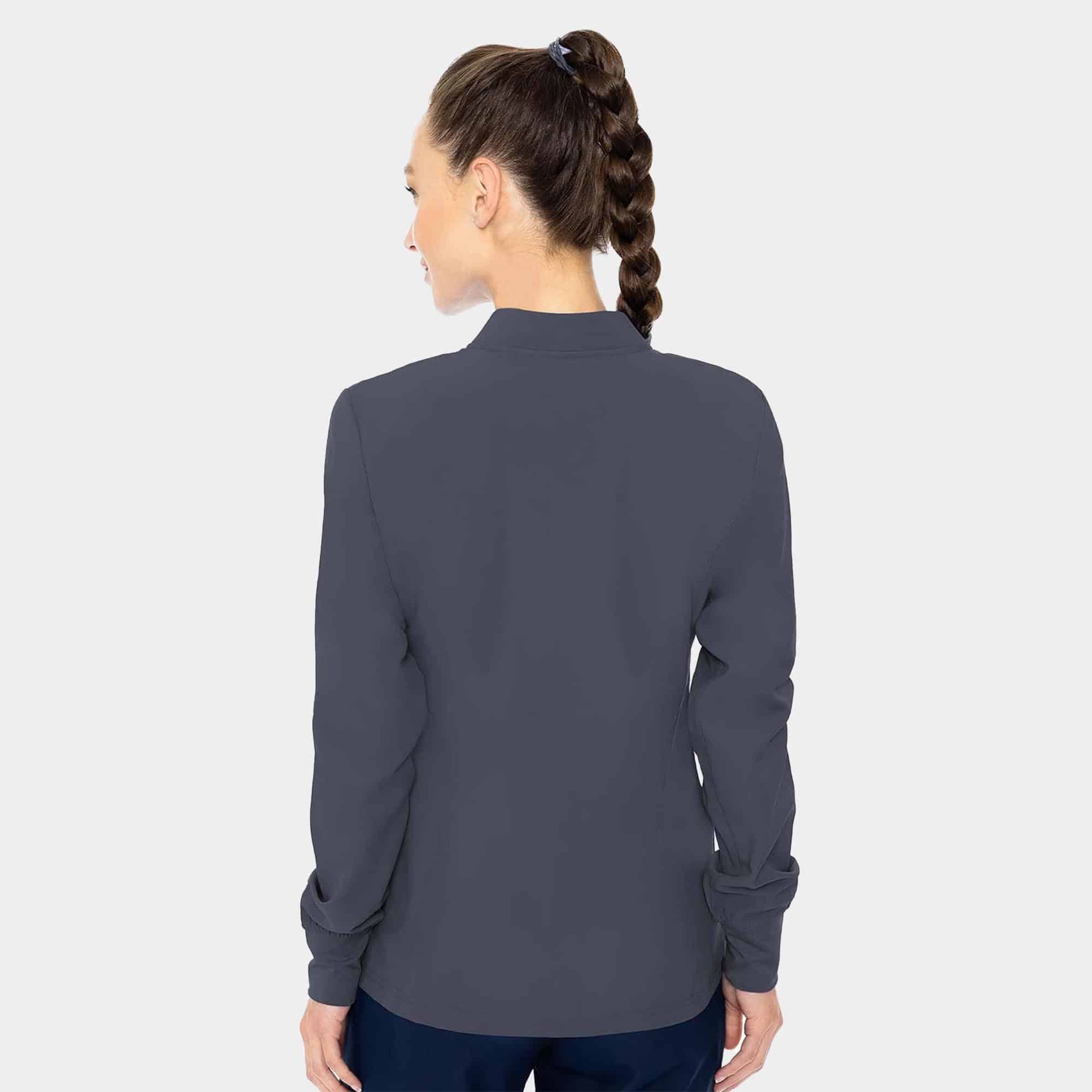 MC Insight Zip Front Warm-Up With Shoulder Yokes | MC2660