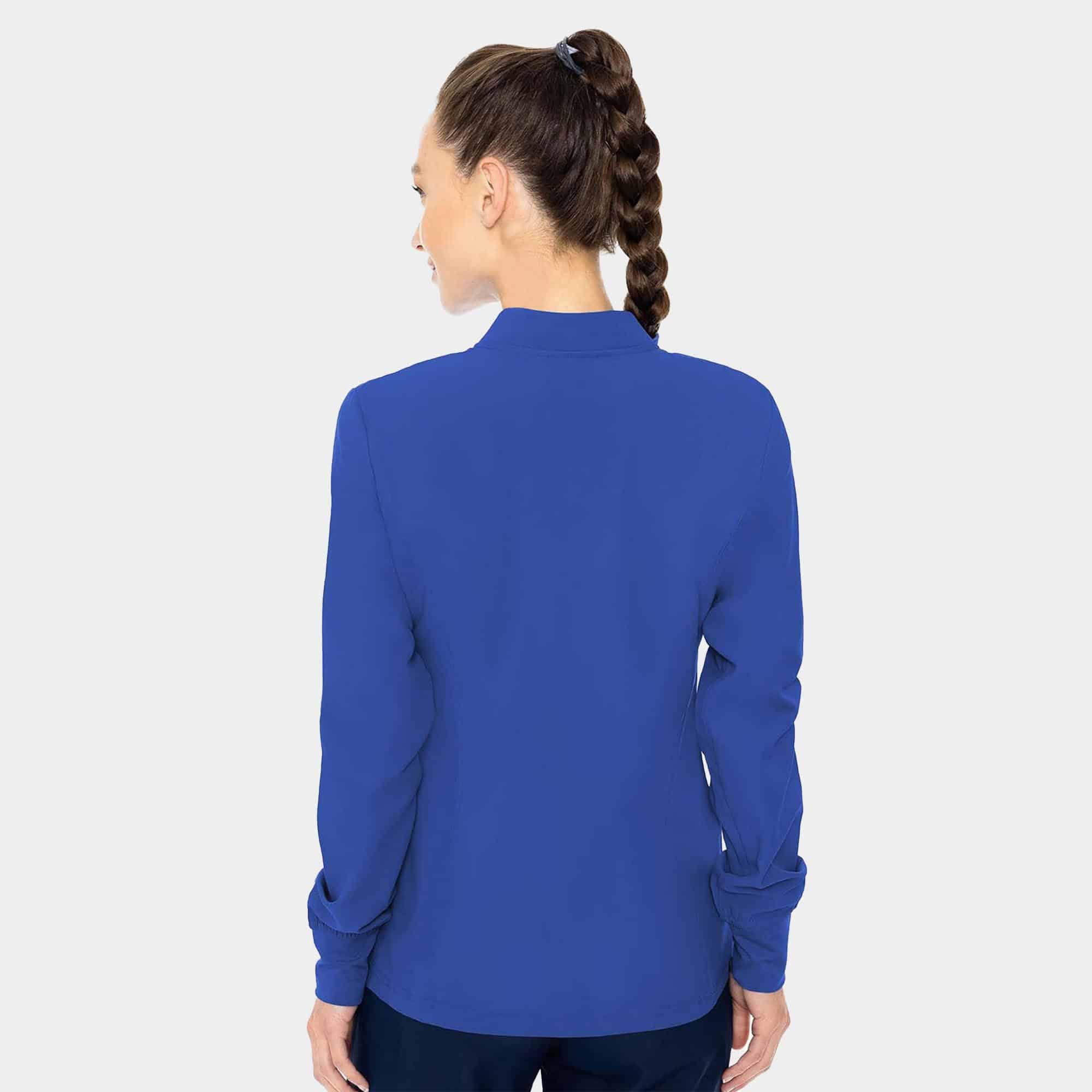 MC Insight Zip Front Warm-Up With Shoulder Yokes | MC2660