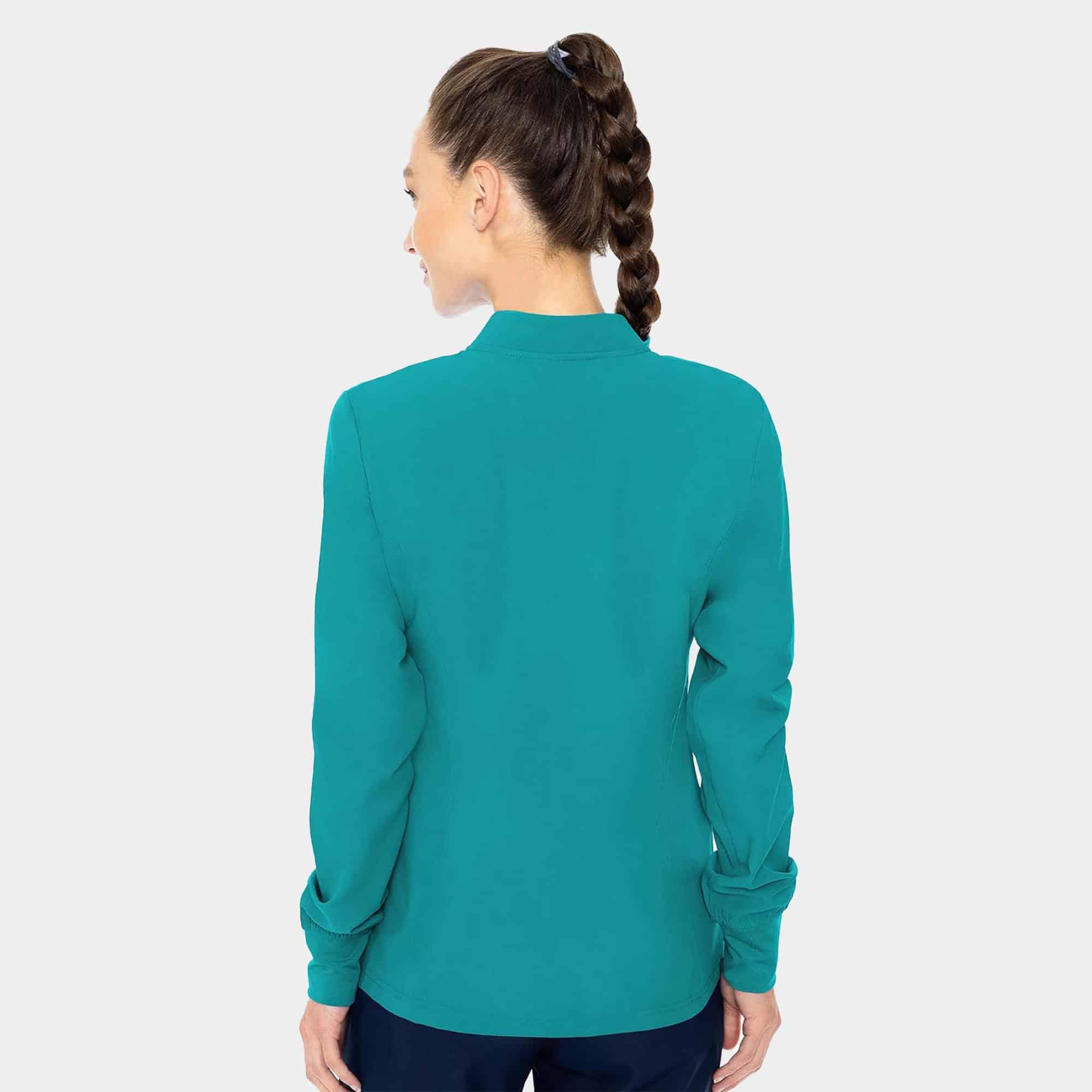 MC Insight Zip Front Warm-Up With Shoulder Yokes | MC2660