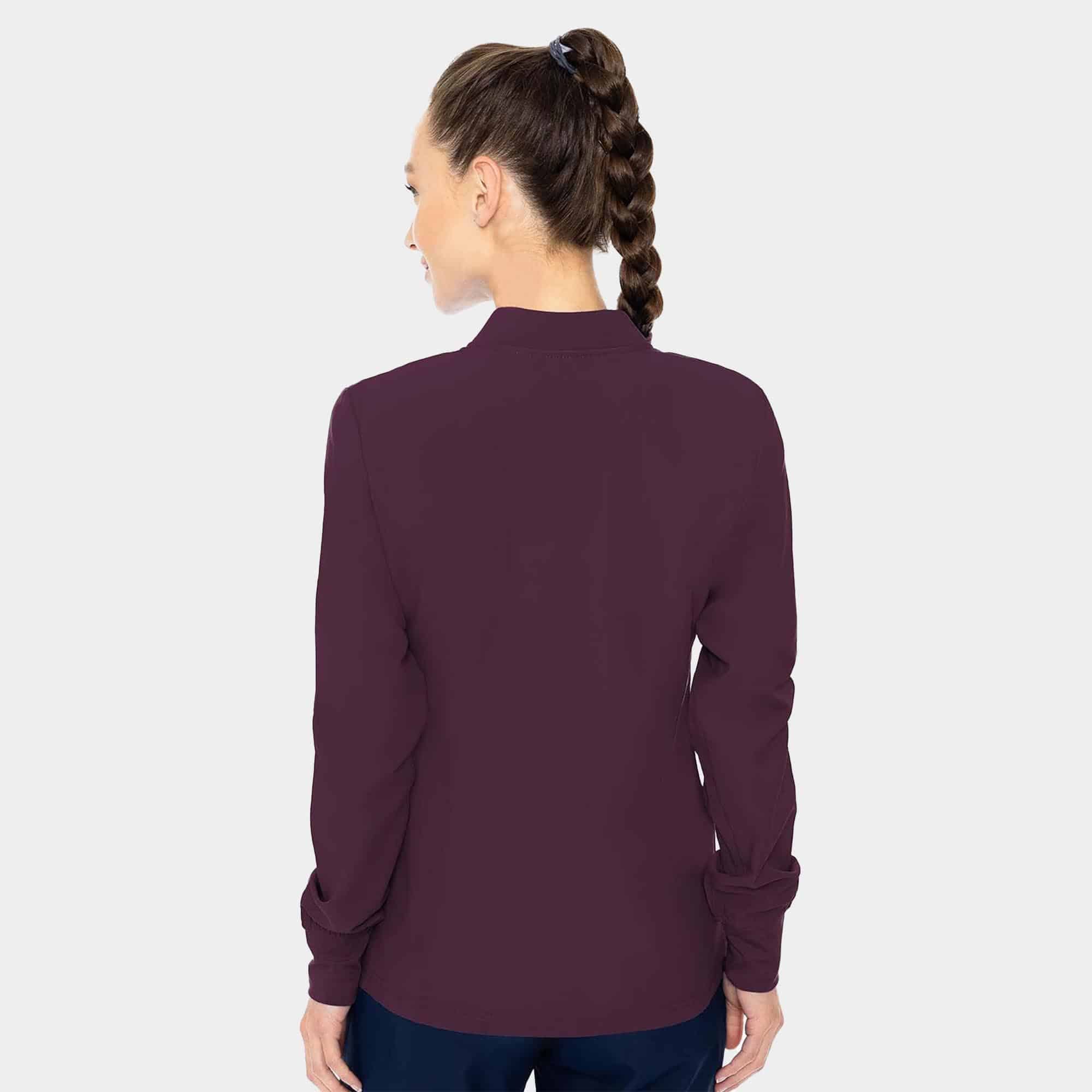 MC Insight Zip Front Warm-Up With Shoulder Yokes | MC2660