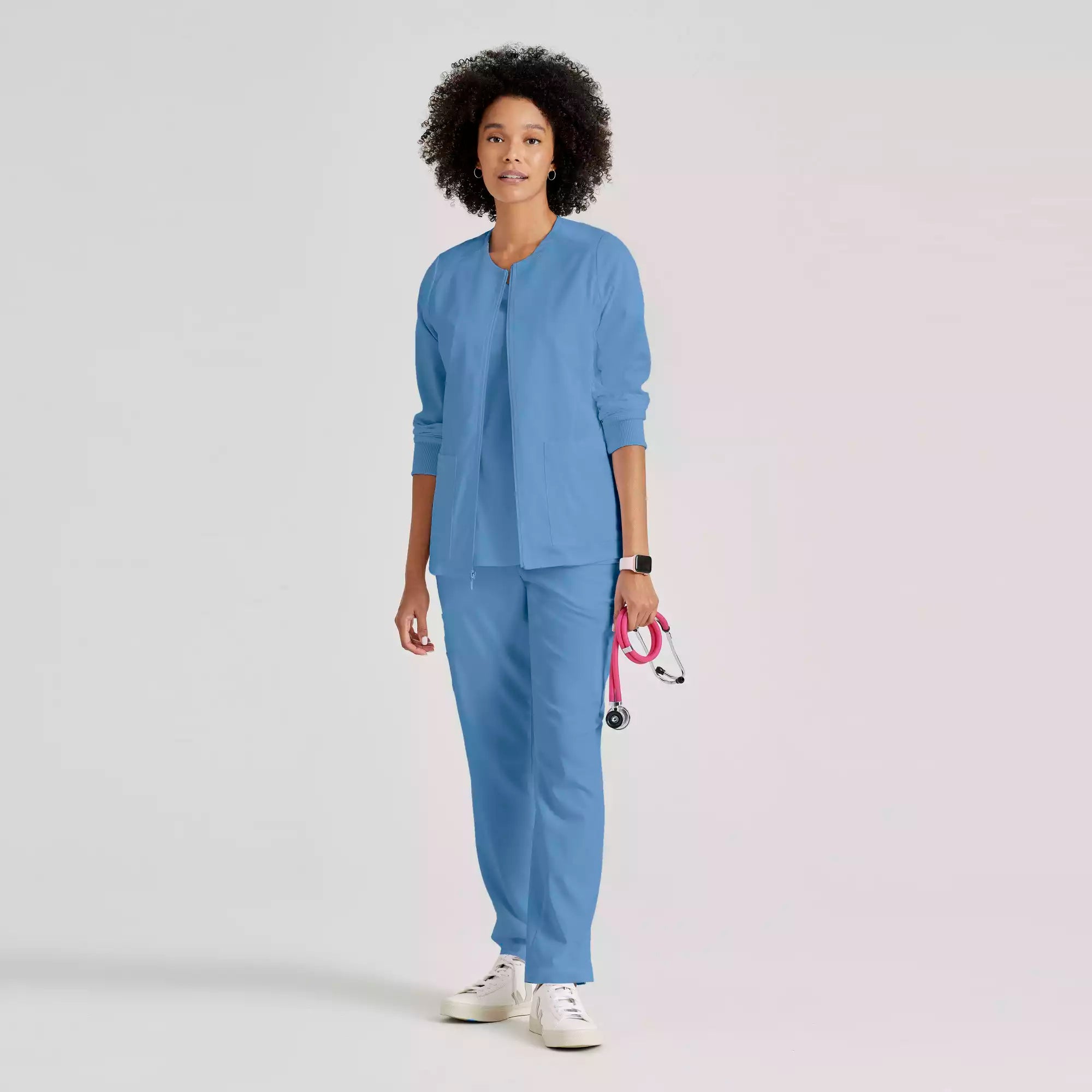 Women's Antimicrobial Warm-Up Scrub Jacket | GRSW873