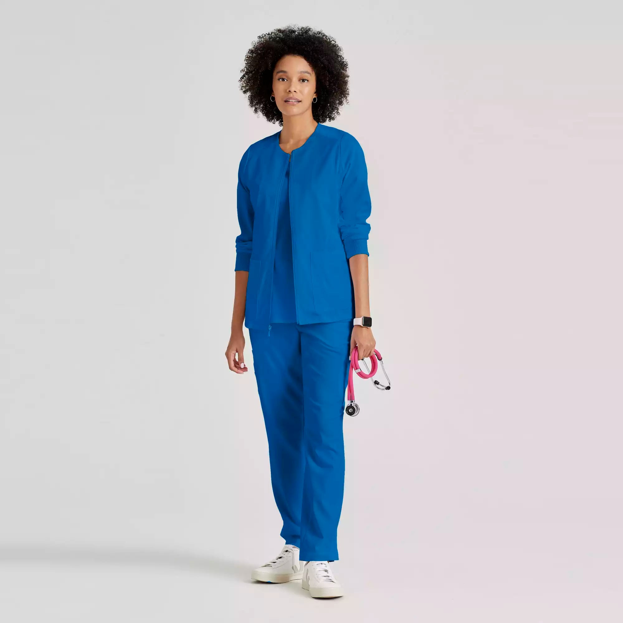 Women's Antimicrobial Warm-Up Scrub Jacket | GRSW873