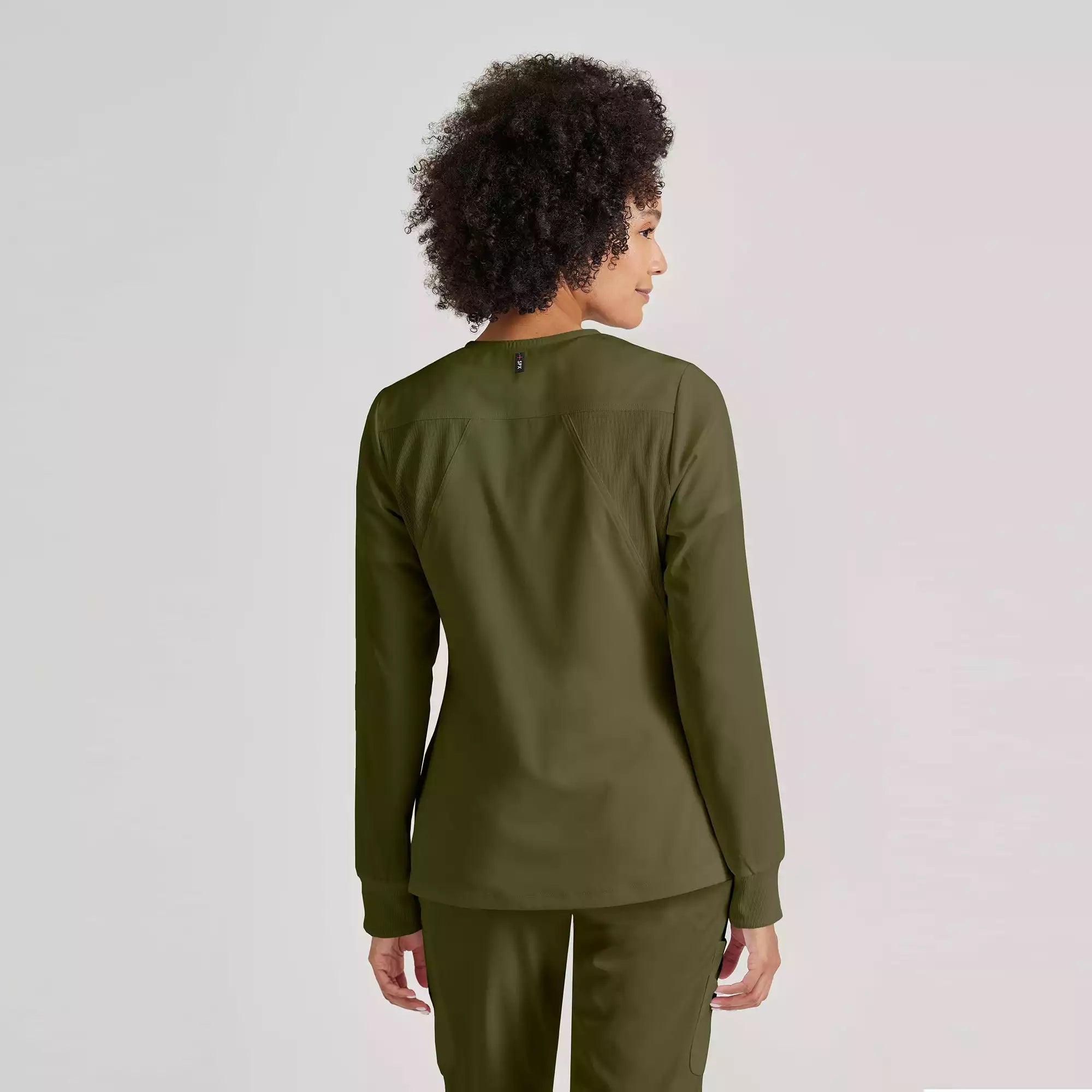 Women's Antimicrobial Warm-Up Scrub Jacket | GRSW873