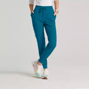 Women's Mid Rise Jogger Scrub Pants | SKP552