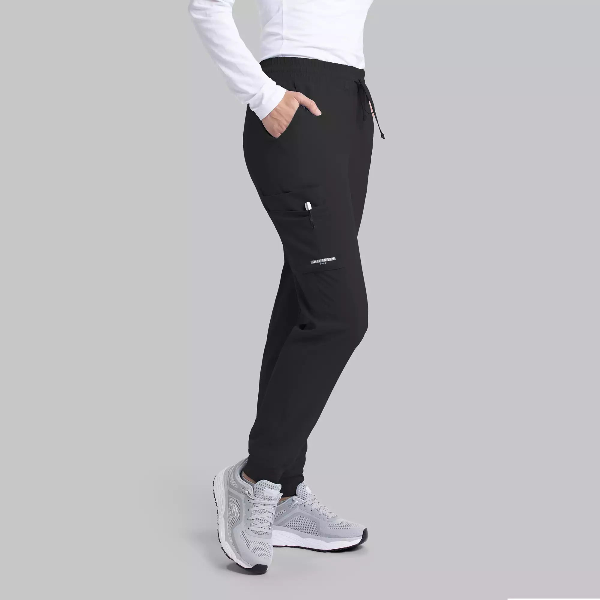 Women's Mid Rise Jogger Scrub Pants | SKP552