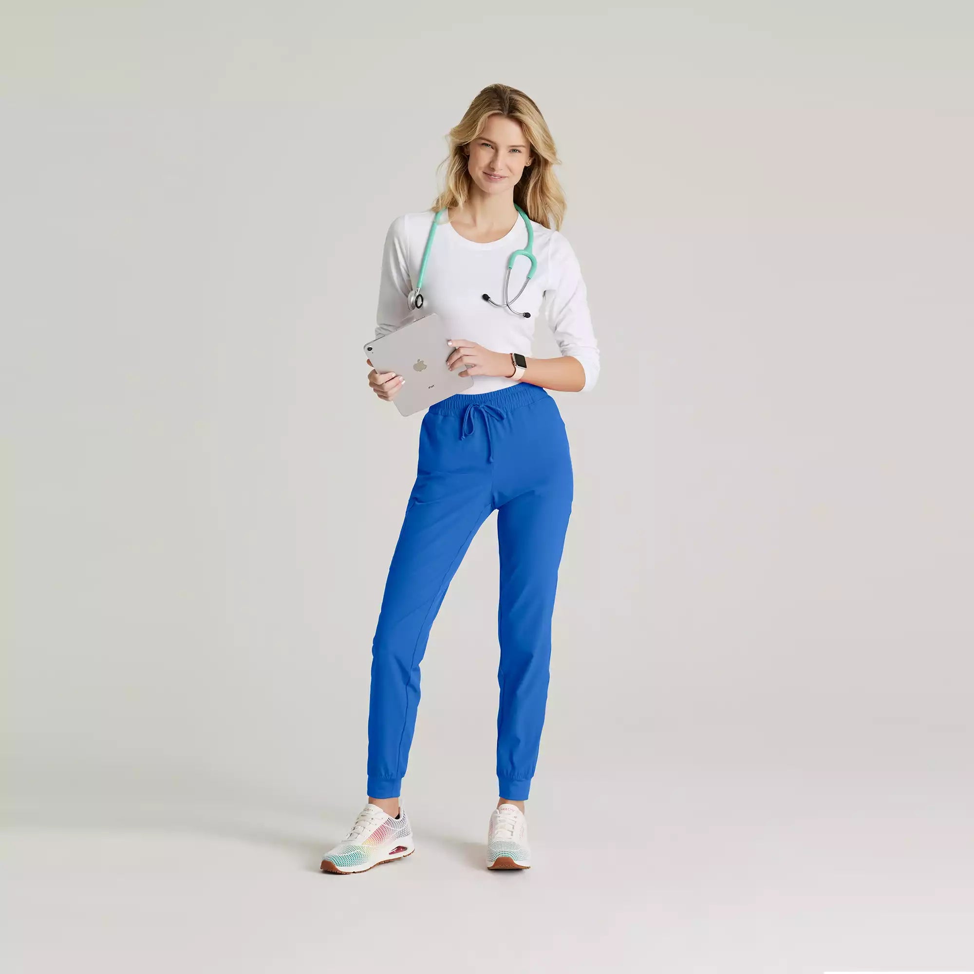 Women's Mid Rise Jogger Scrub Pants | SKP552