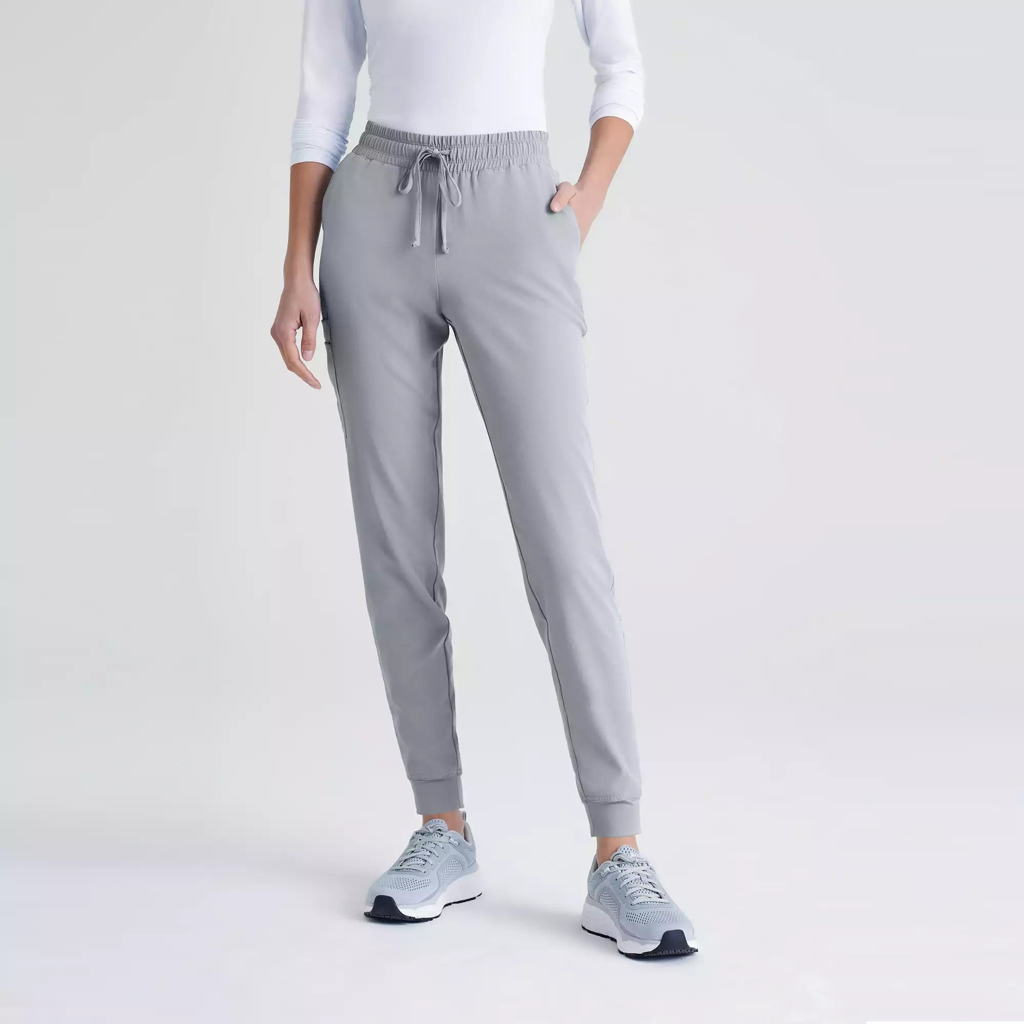 Women's Mid Rise Jogger Scrub Pants | SKP552