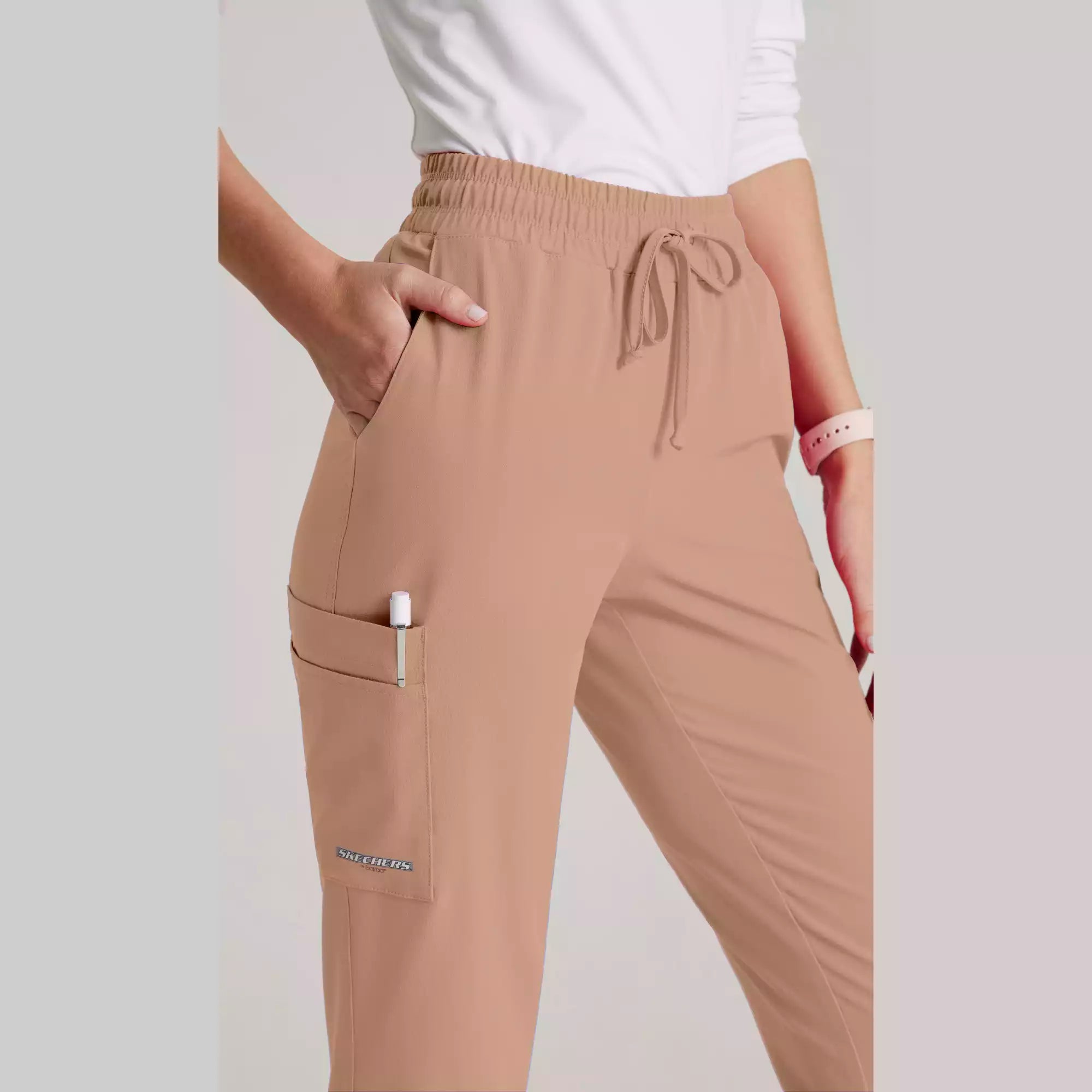 Women's Mid Rise Jogger Scrub Pants | SKP552