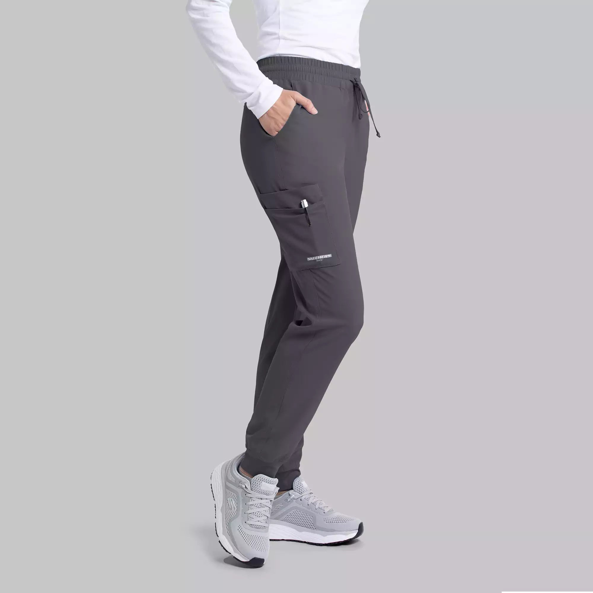 Women's Mid Rise Jogger Scrub Pants | SKP552