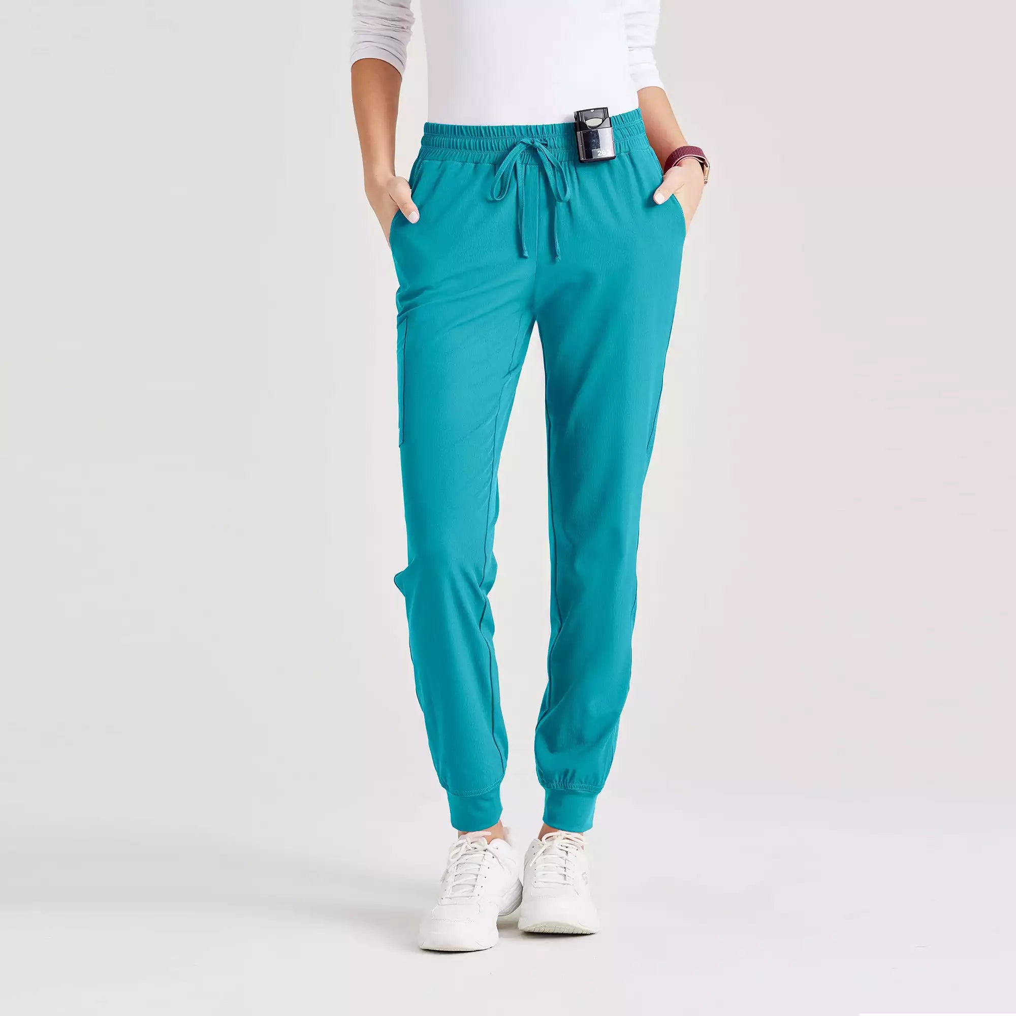 Women's Mid Rise Jogger Scrub Pants | SKP552