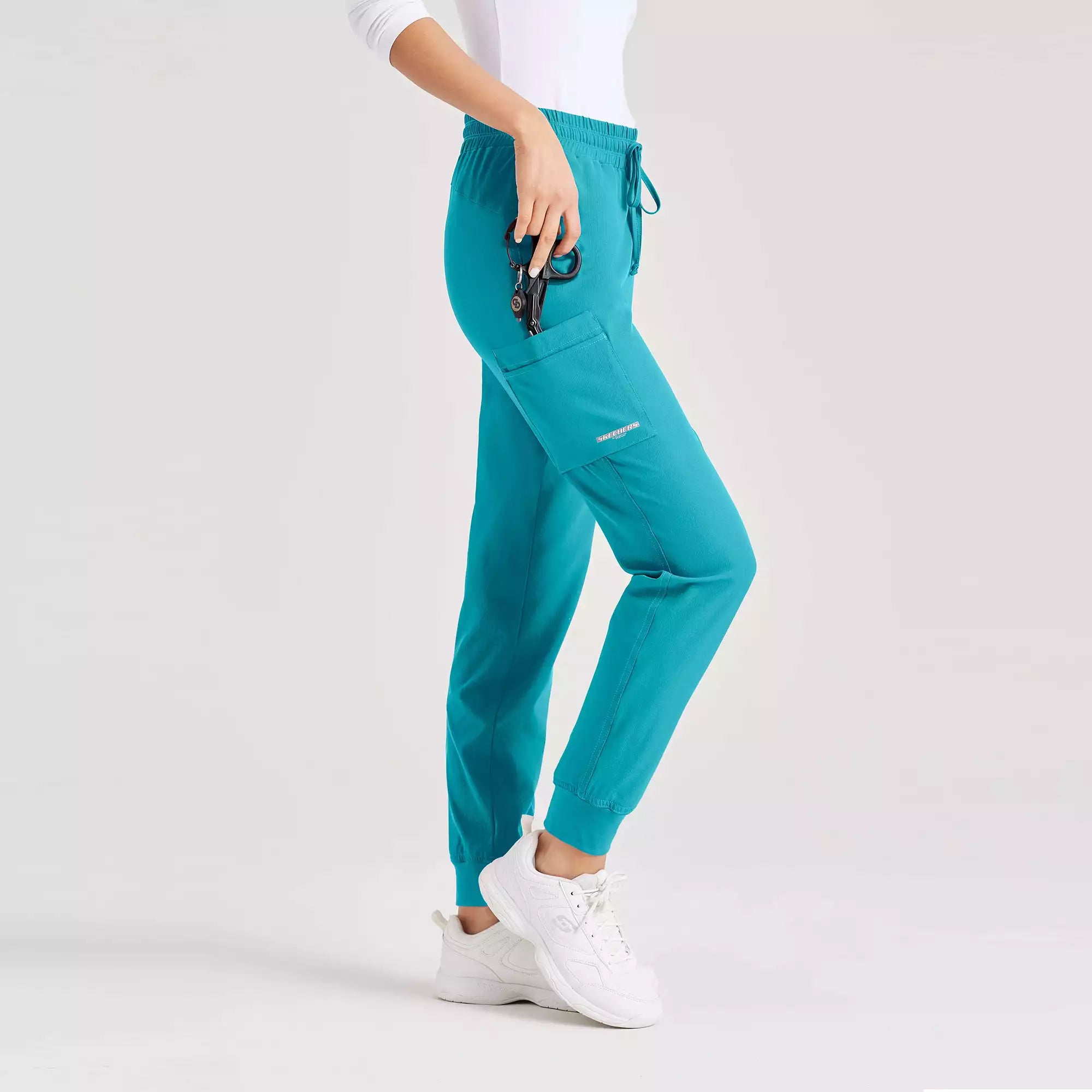 Women's Mid Rise Jogger Scrub Pants | SKP552