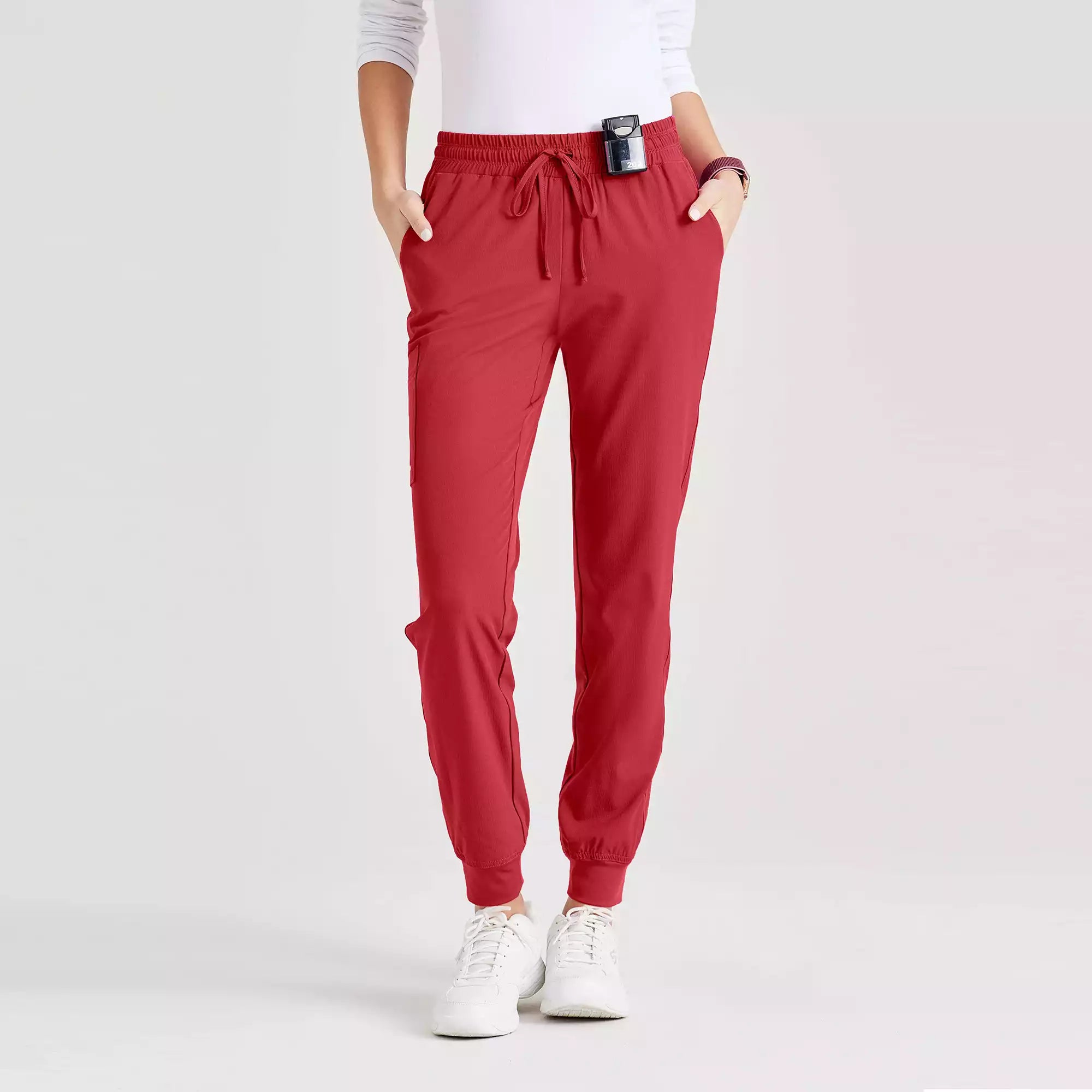 Women's Mid Rise Jogger Scrub Pants | SKP552