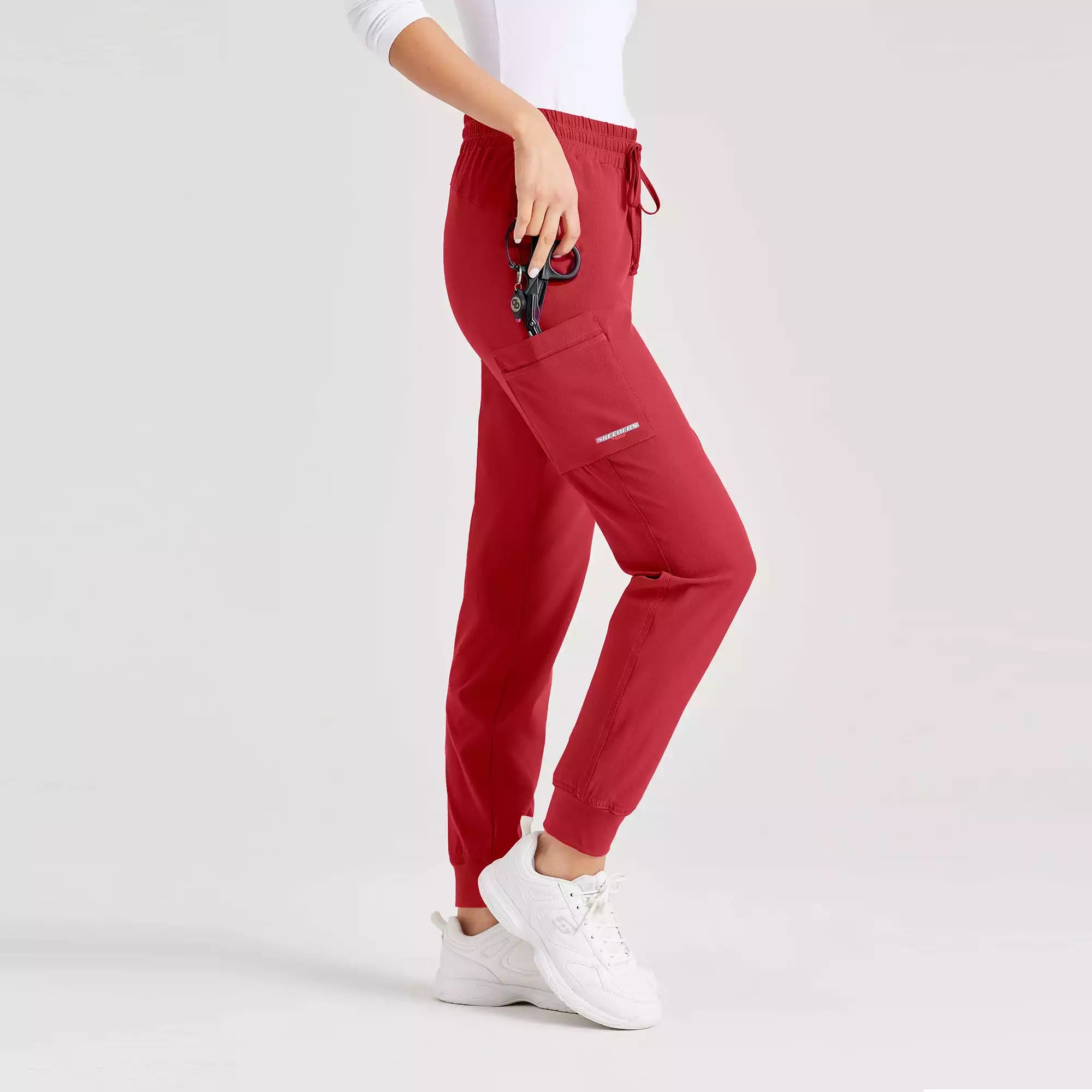 Women's Mid Rise Jogger Scrub Pants | SKP552