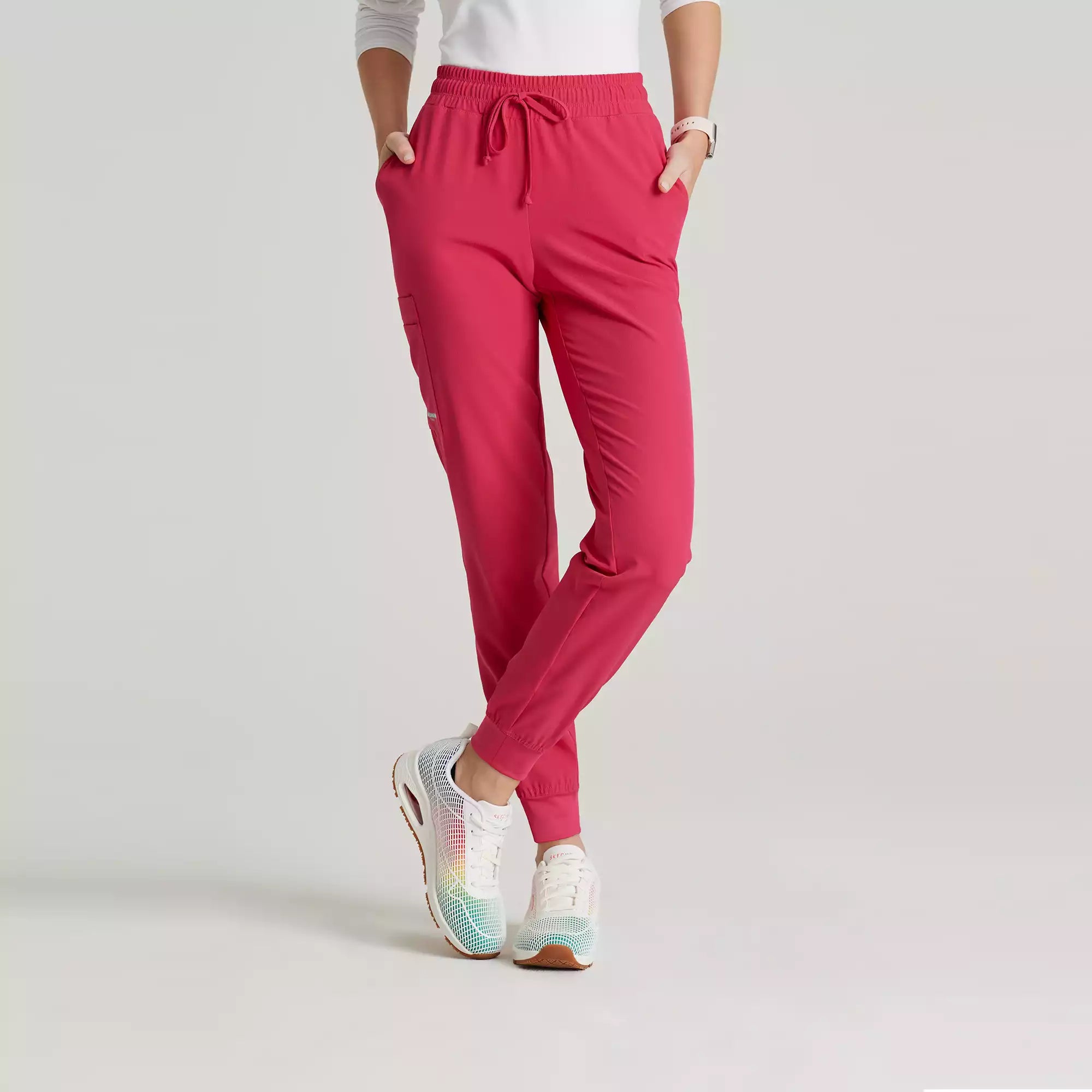 Women's Mid Rise Jogger Scrub Pants | SKP552