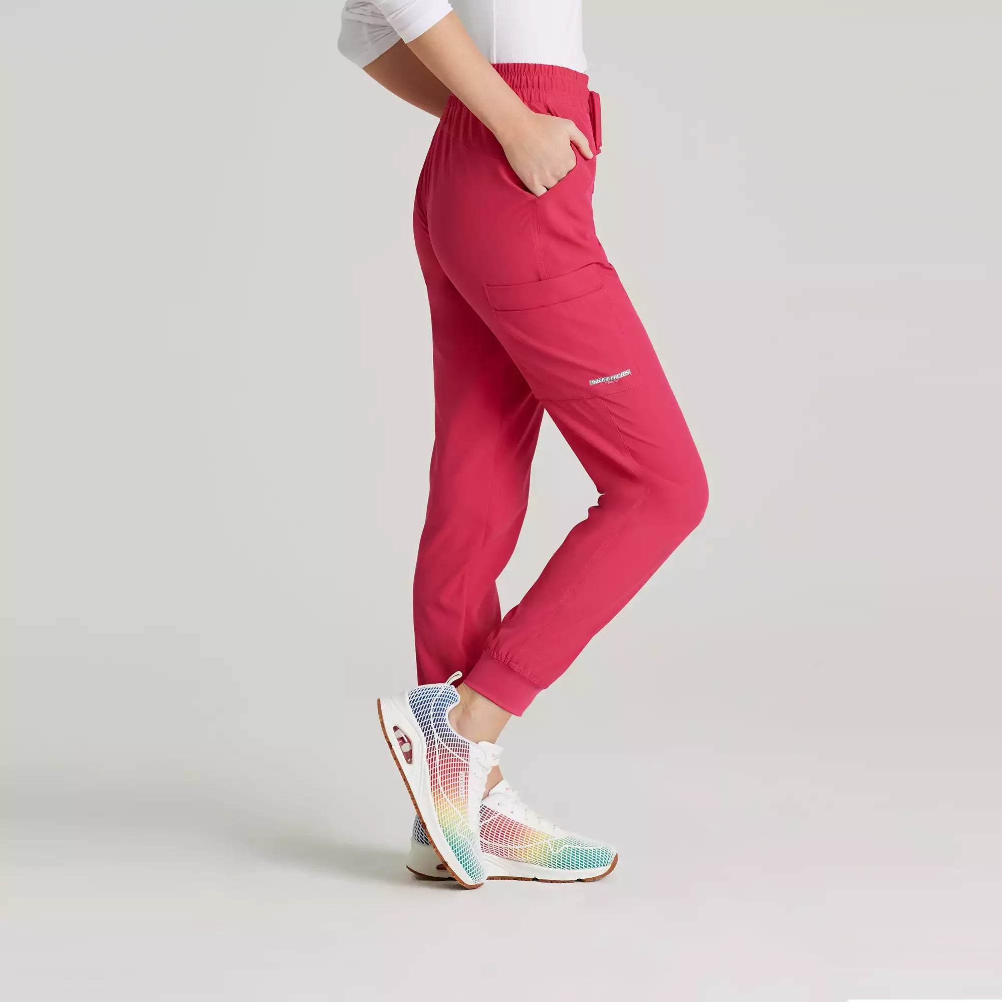 Women's Mid Rise Jogger Scrub Pants | SKP552