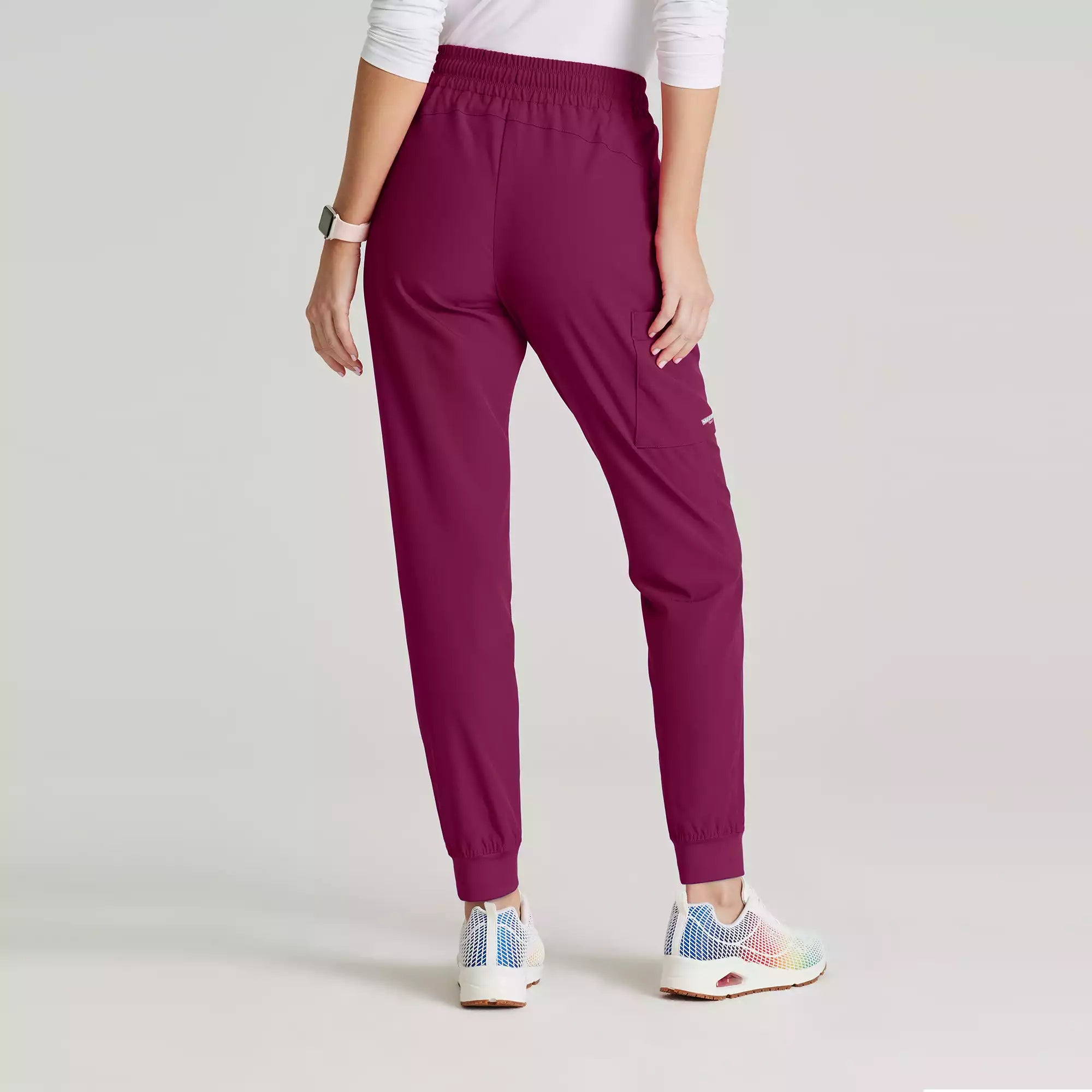 Women's Mid Rise Jogger Scrub Pants | SKP552