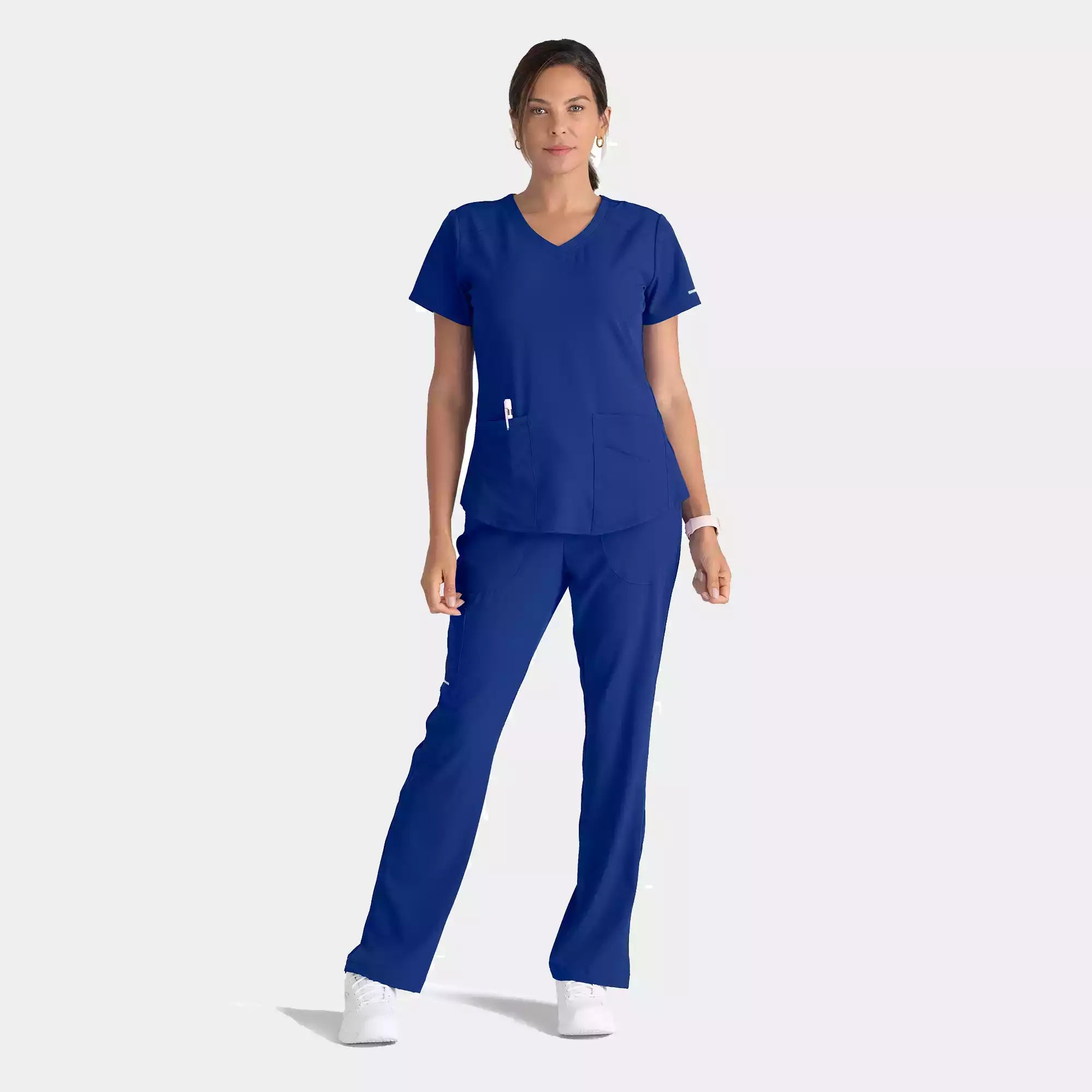 Women's Modern Fit V-Neck Scrub Top | SK101
