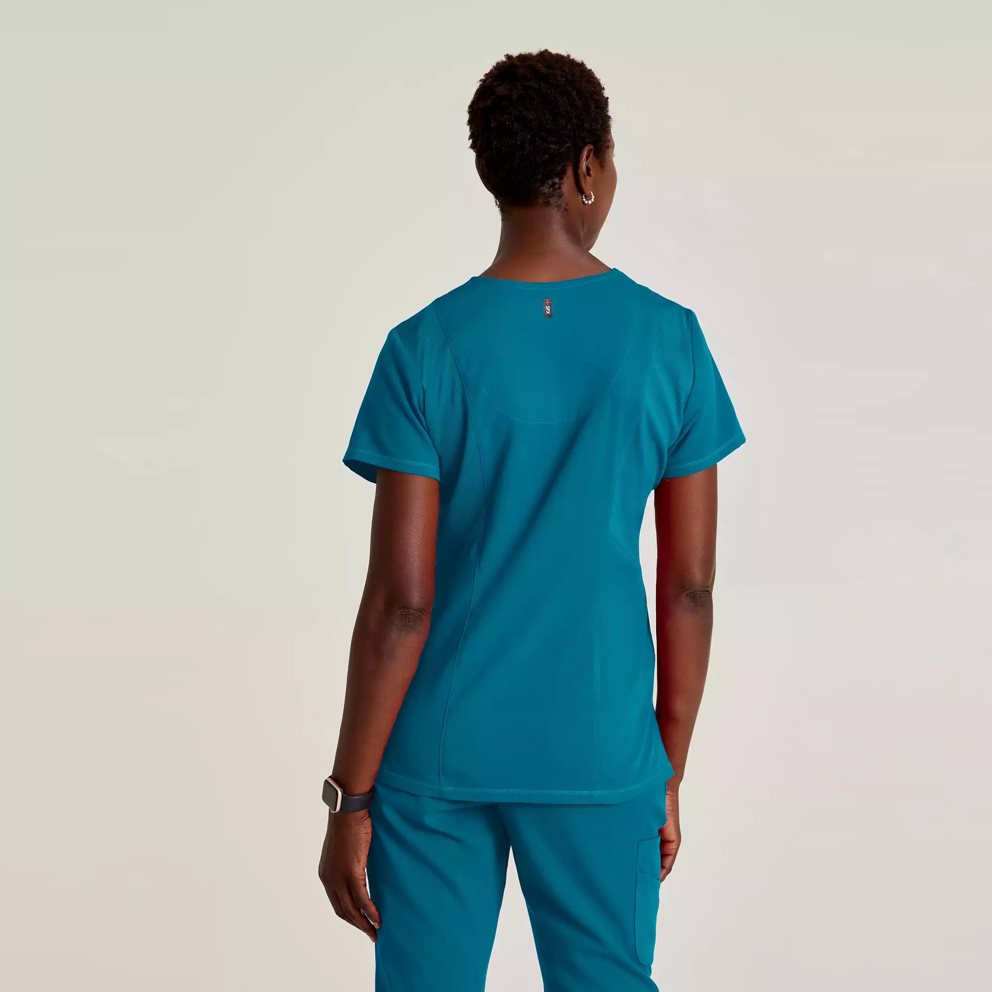 Women's V-Neck Antimicrobial Scrub Top | GRST045
