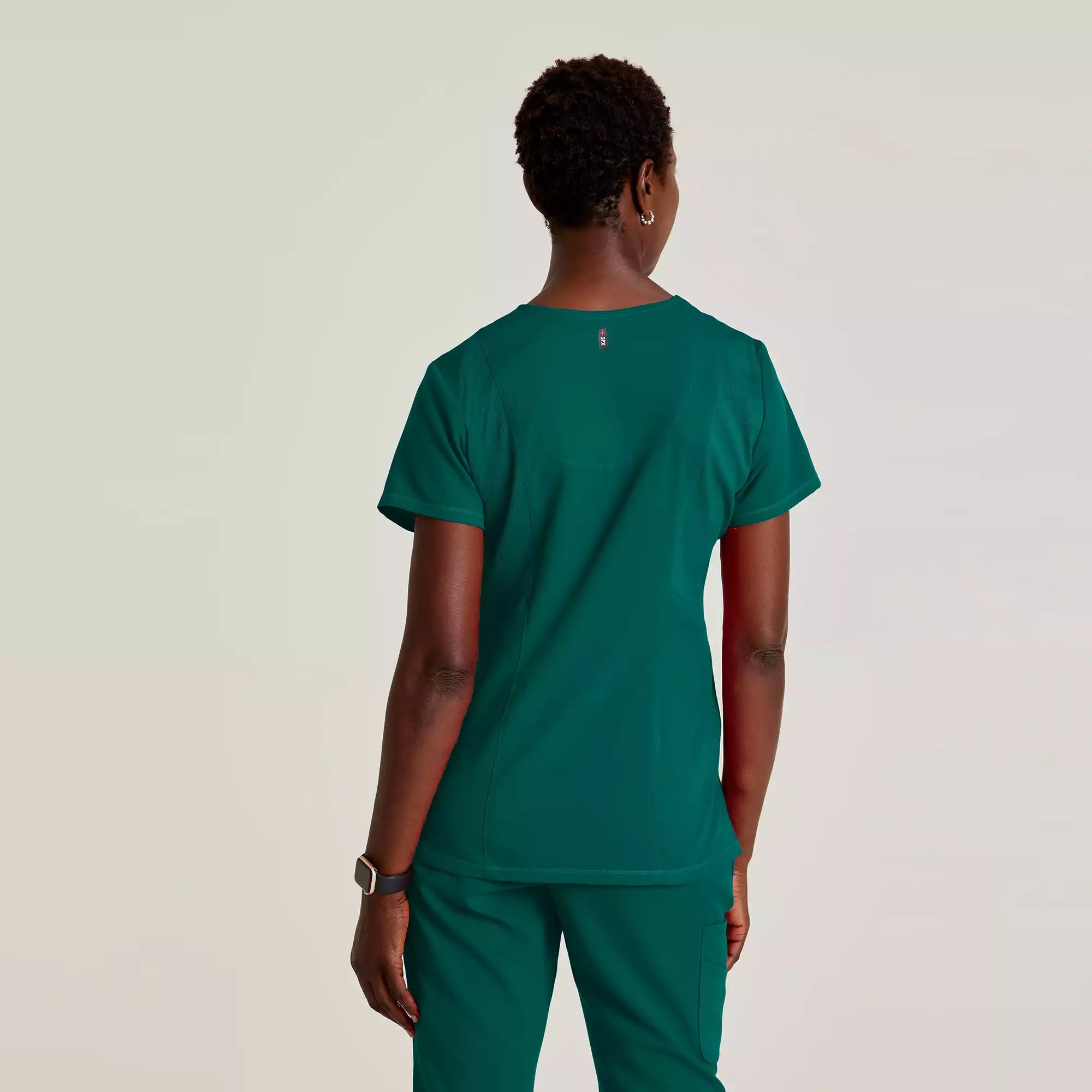 Women's V-Neck Antimicrobial Scrub Top | GRST045