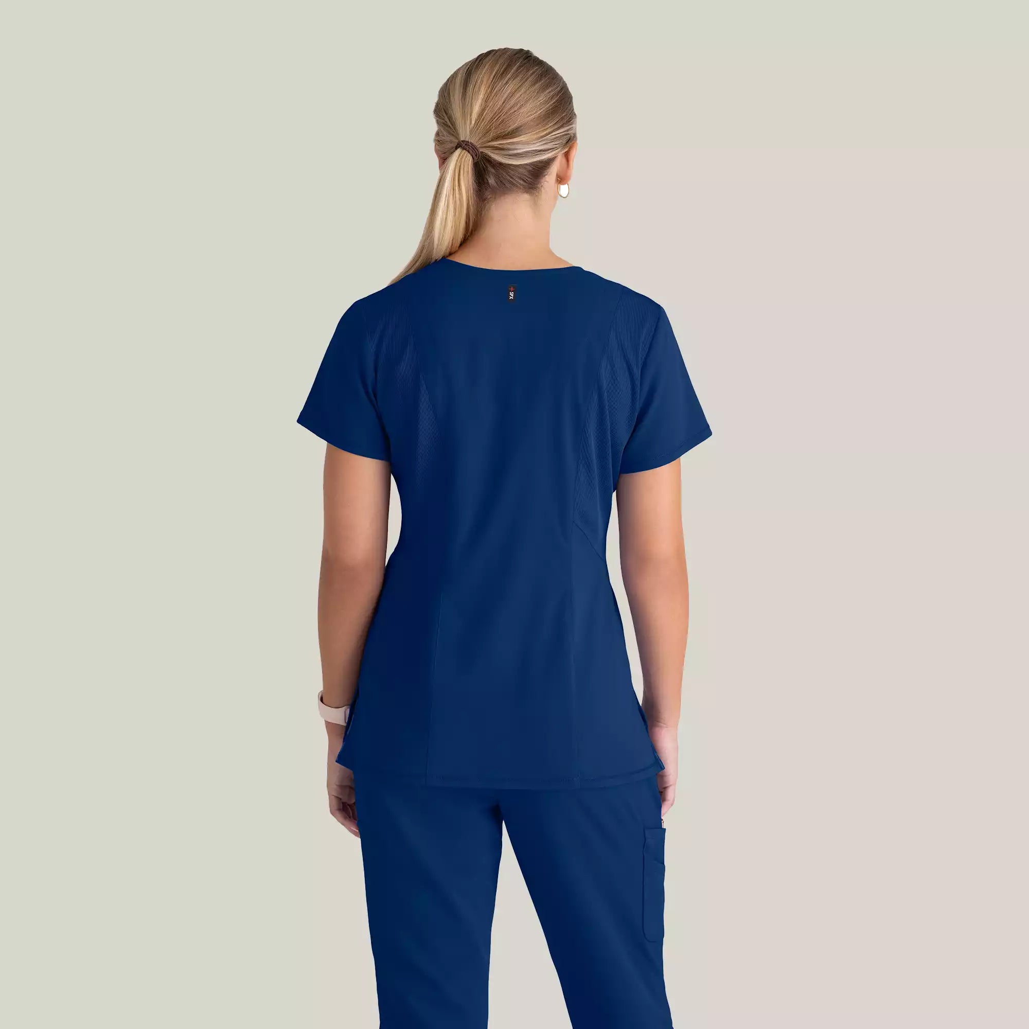Women's V-Neck Antimicrobial Scrub Top | GRST045