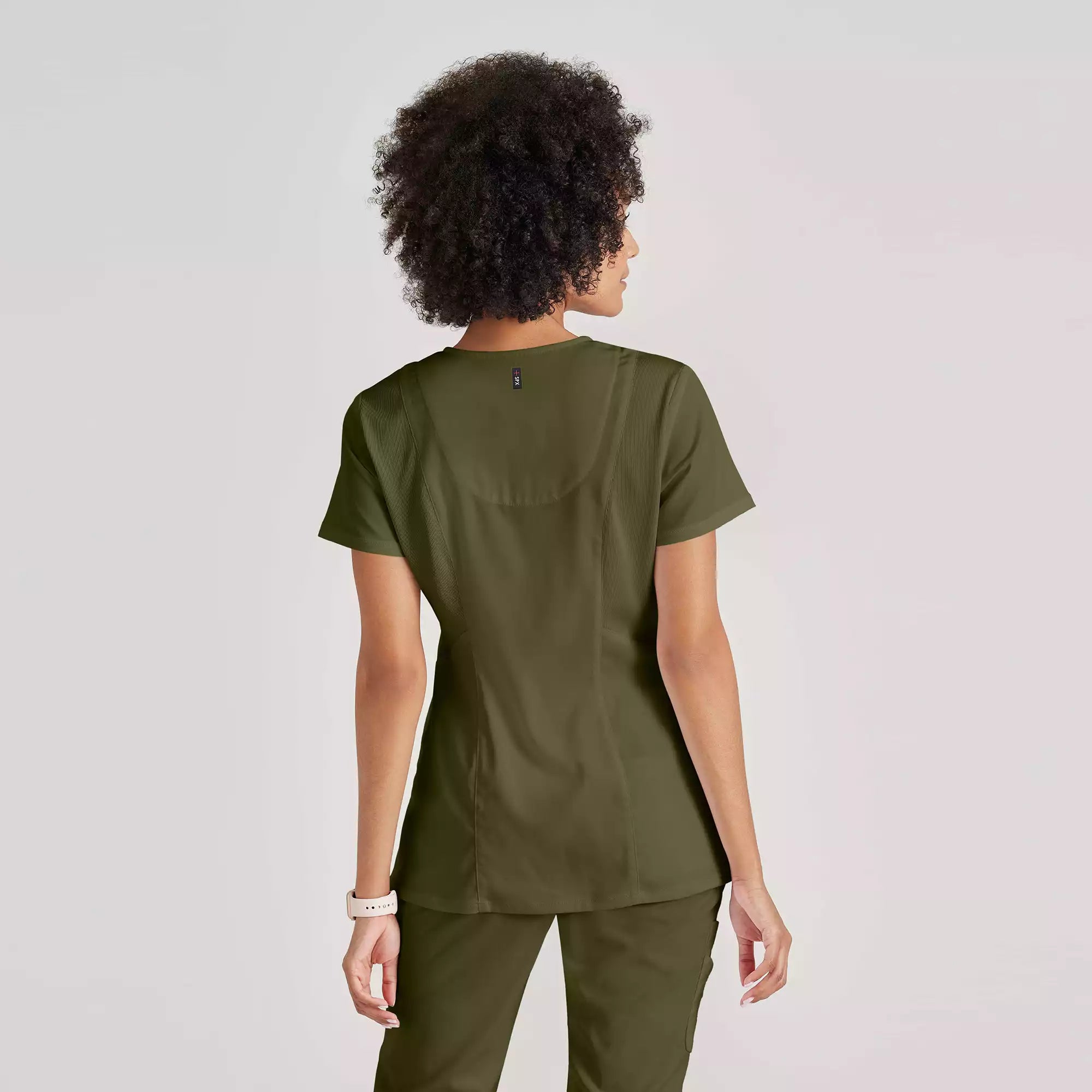Women's V-Neck Antimicrobial Scrub Top | GRST045