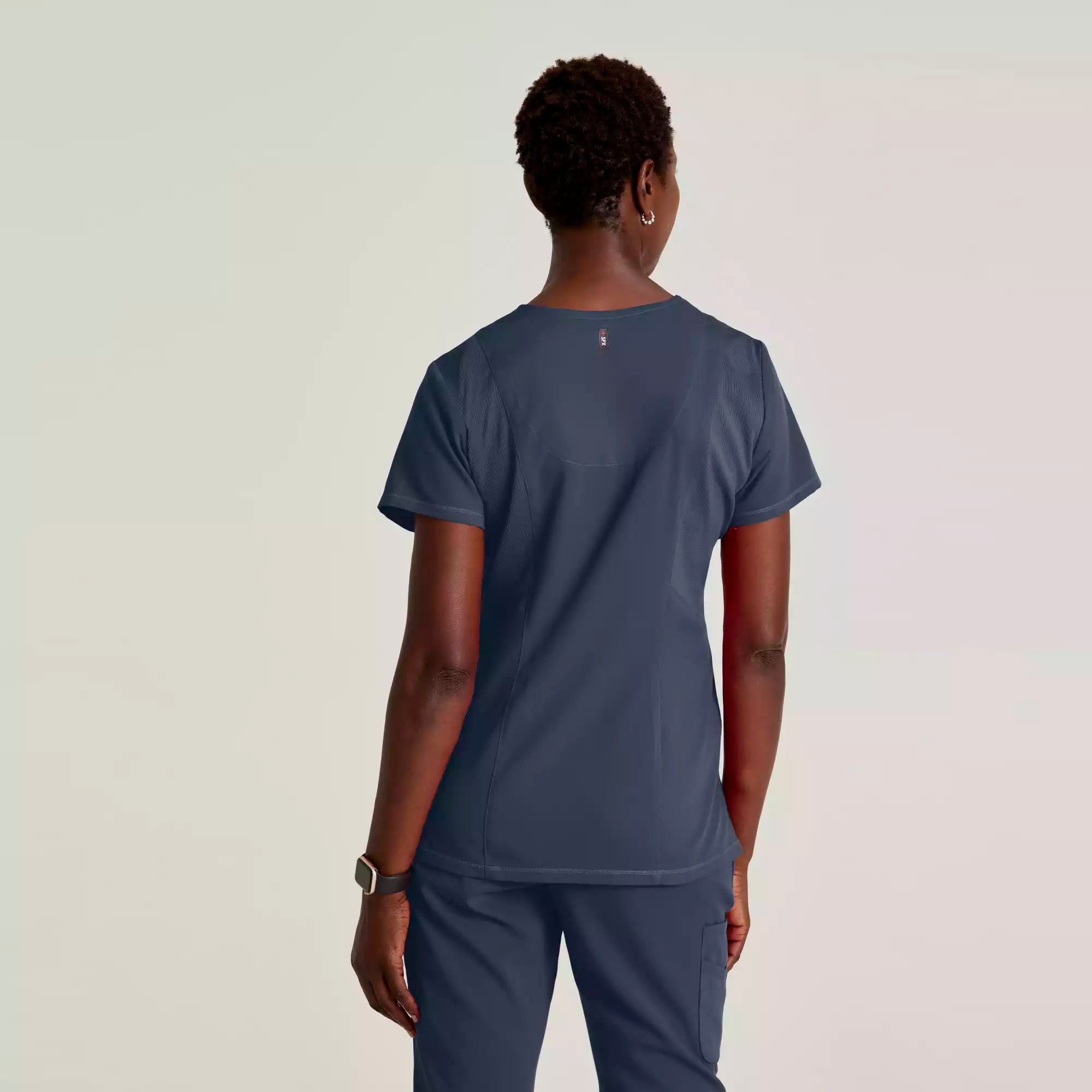Women's V-Neck Antimicrobial Scrub Top | GRST045