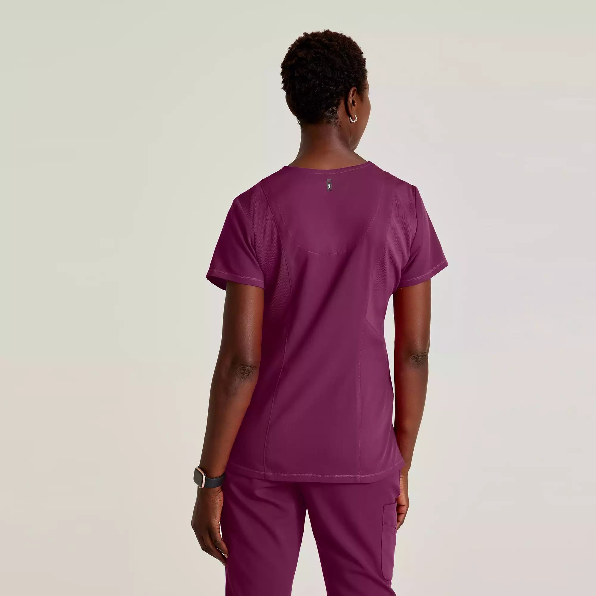 Women's V-Neck Antimicrobial Scrub Top | GRST045