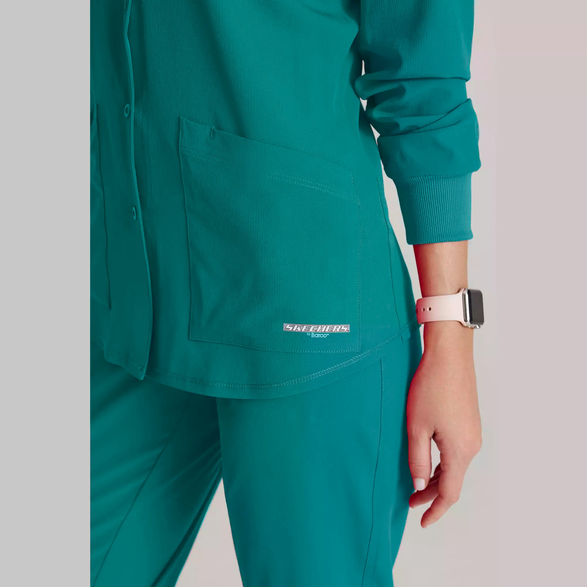 Women's Warm-Up Scrub Jacket With Eco-Friendly Stretch Fabric | SK401