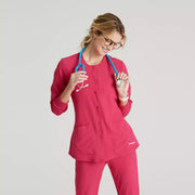 Women's Warm-Up Scrub Jacket With Eco-Friendly Stretch Fabric | SK401