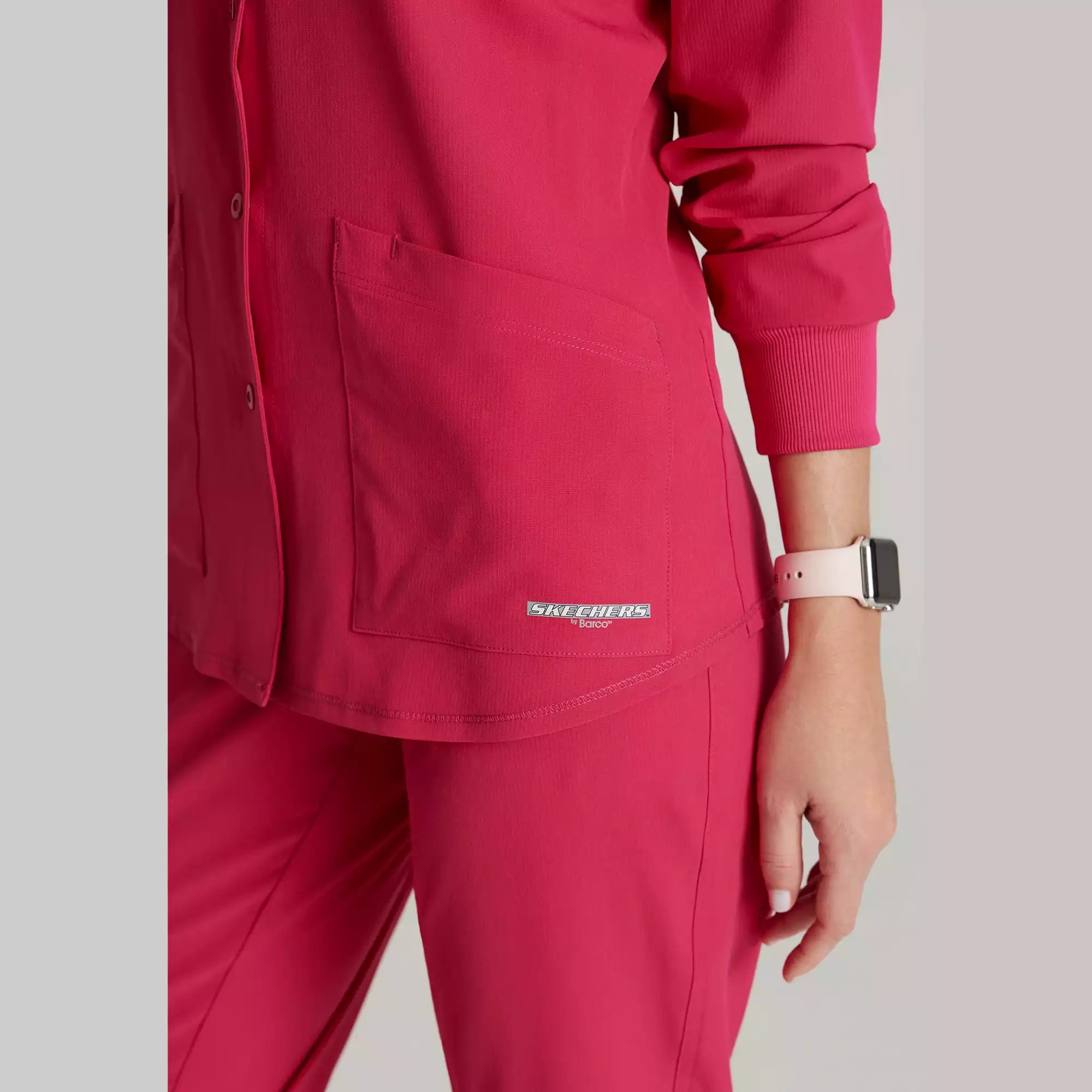 Women's Warm-Up Scrub Jacket With Eco-Friendly Stretch Fabric | SK401