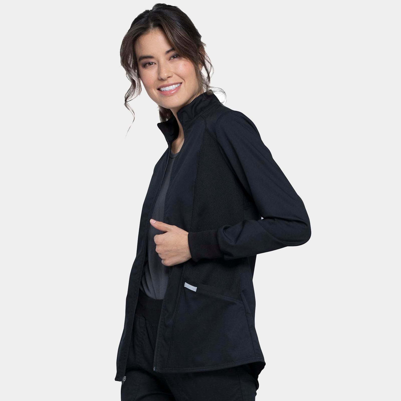 Zip Front High-Low Jacket | WW301