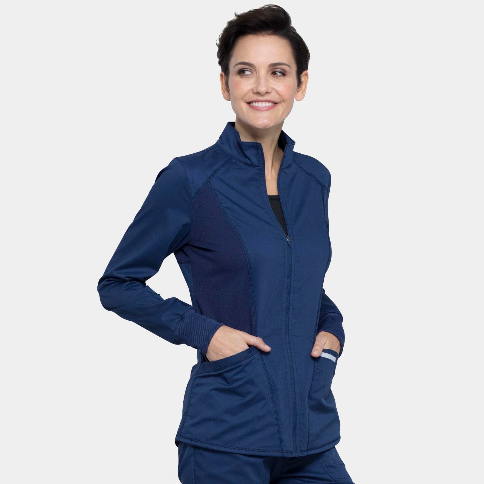 Zip Front High-Low Jacket | WW301
