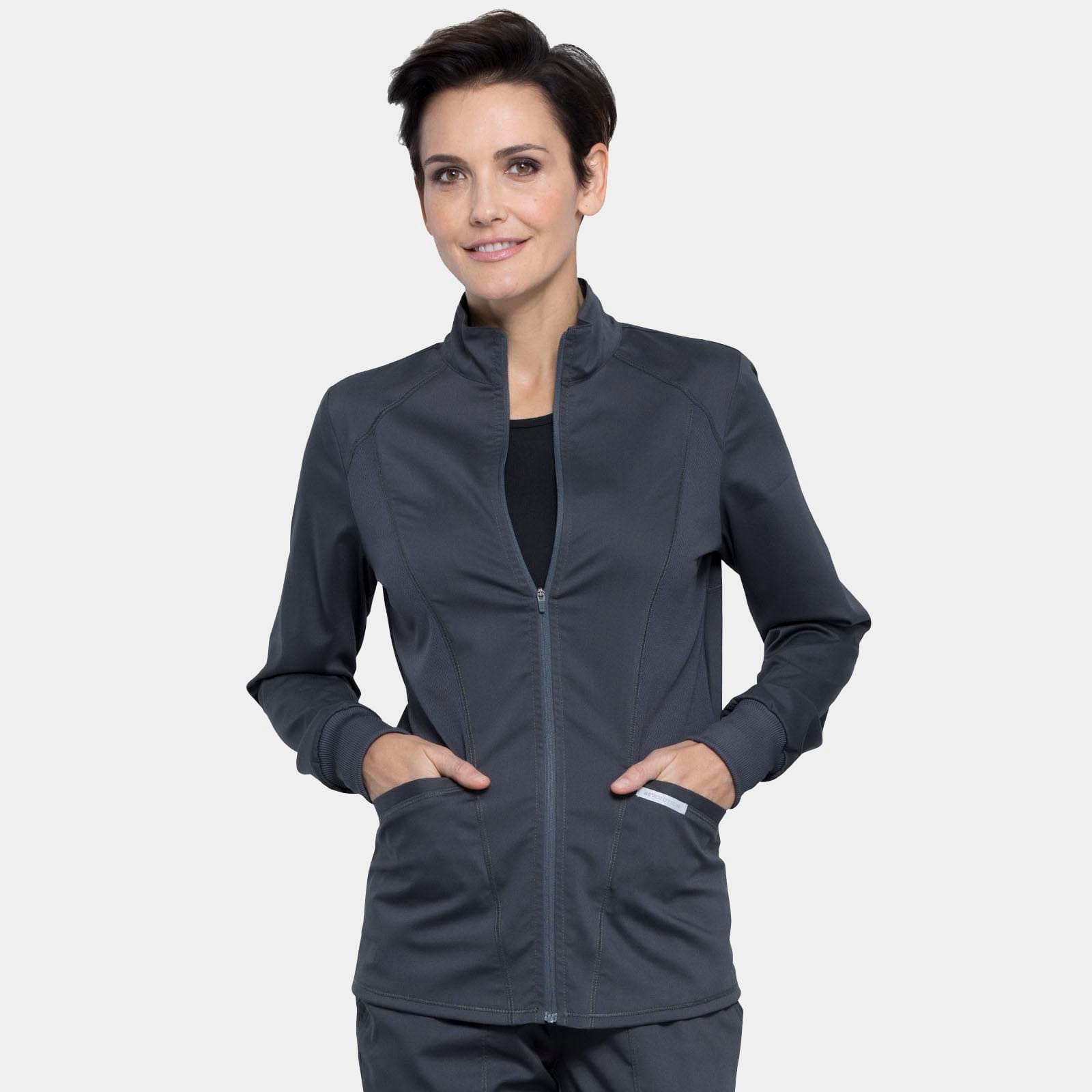 Zip Front High-Low Jacket | WW301