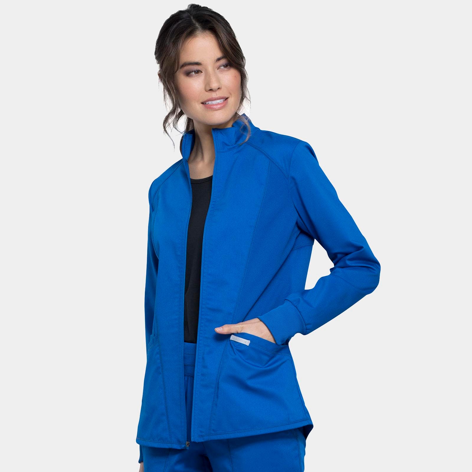 Zip Front High-Low Jacket | WW301