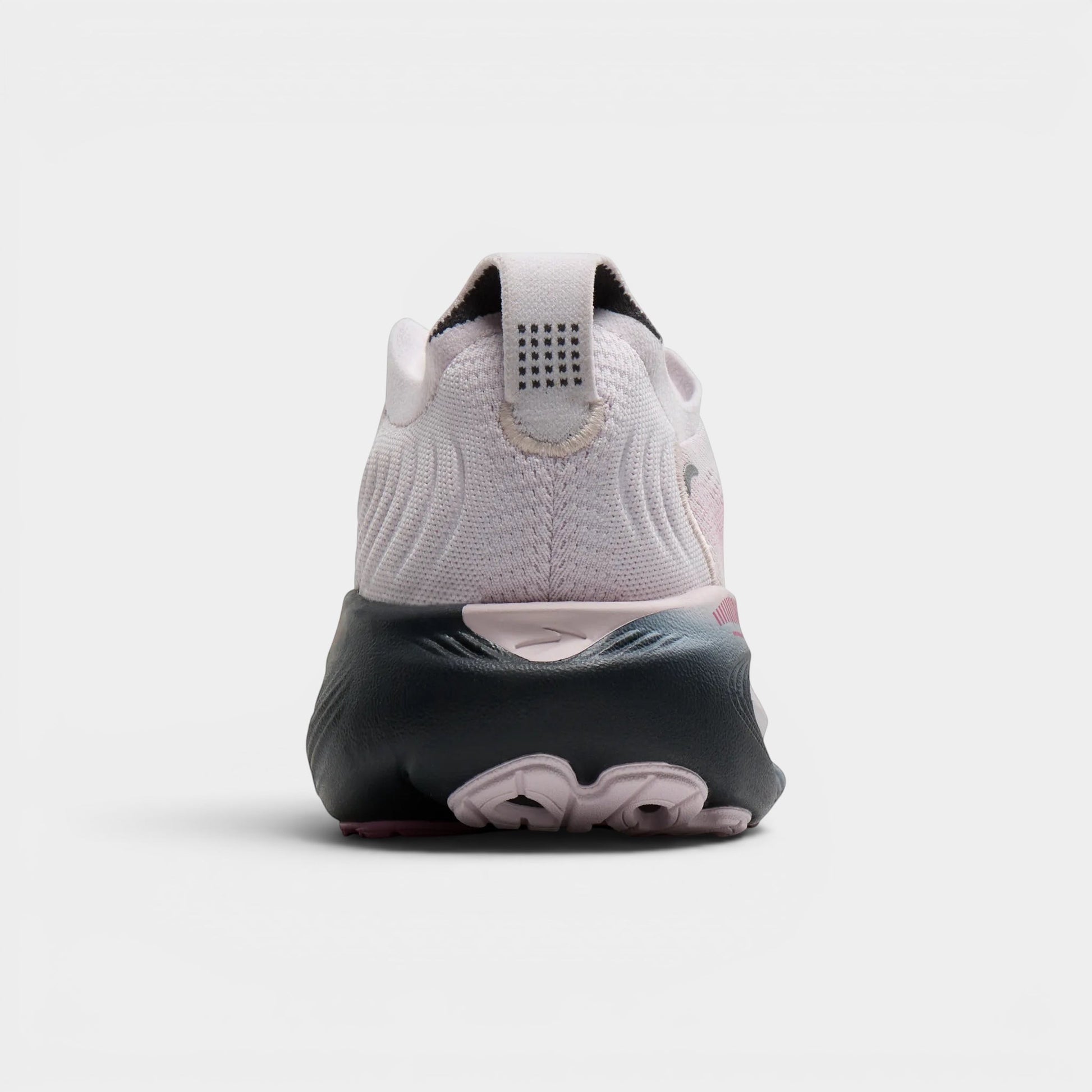 Read's Uniforms Adrenaline GTS 25 women's light pink and grey running shoe with breathable mesh upper and balanced cushioning.