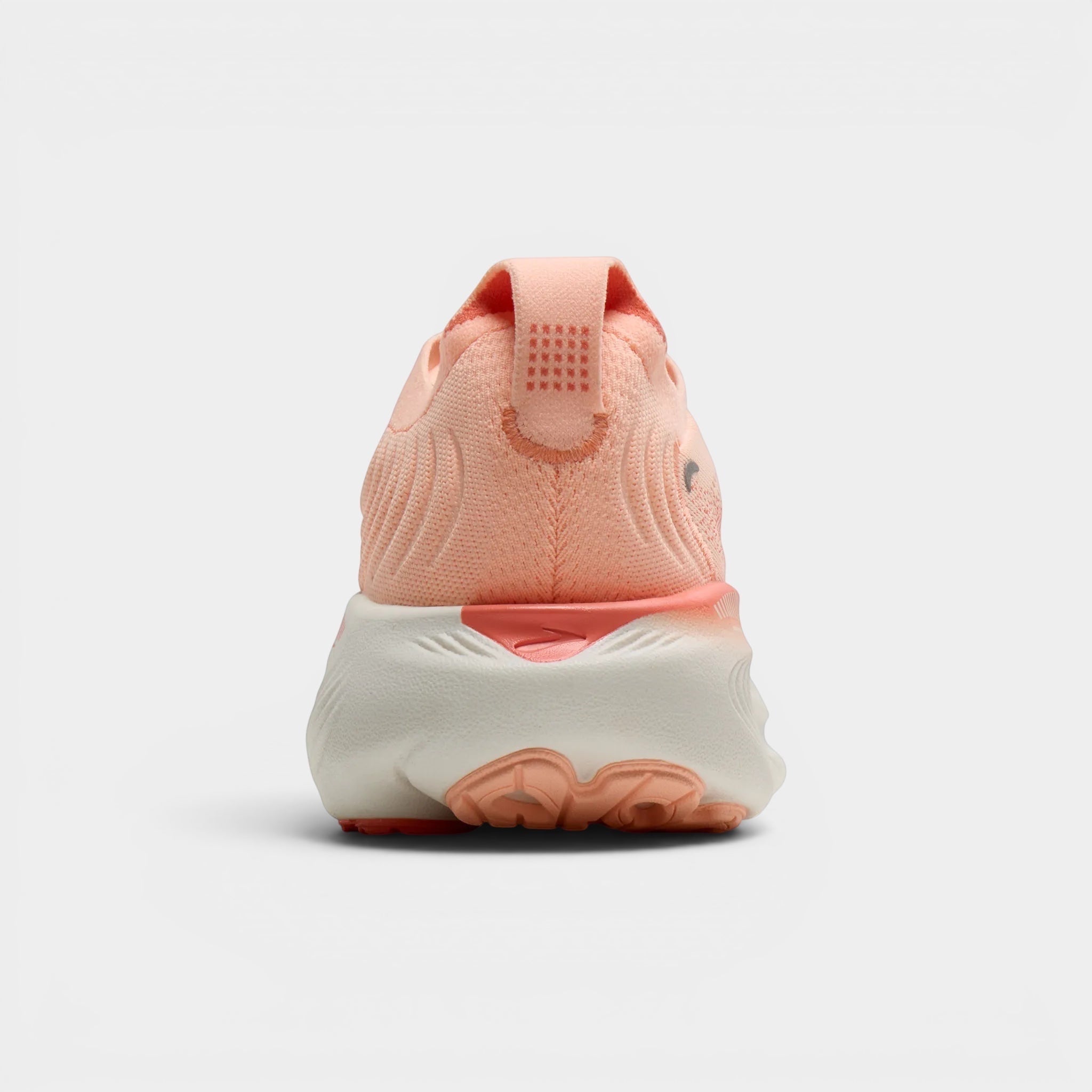 Read's Uniforms Adrenaline GTS 25 women's running shoe in peach. Features breathable knit upper and balanced cushioning.